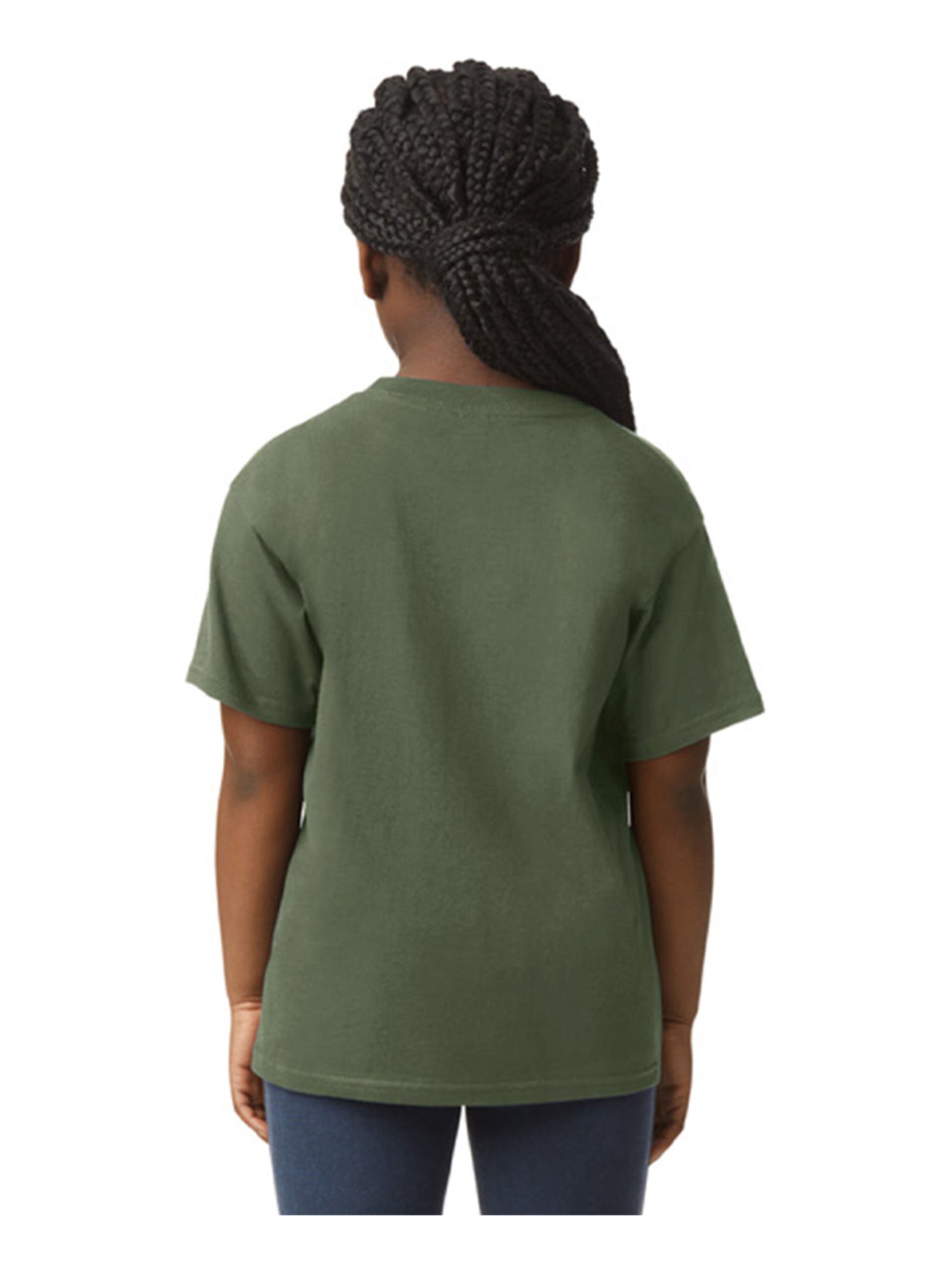 Gildan - T-shirt SOFTSTYLE - Vert kaki