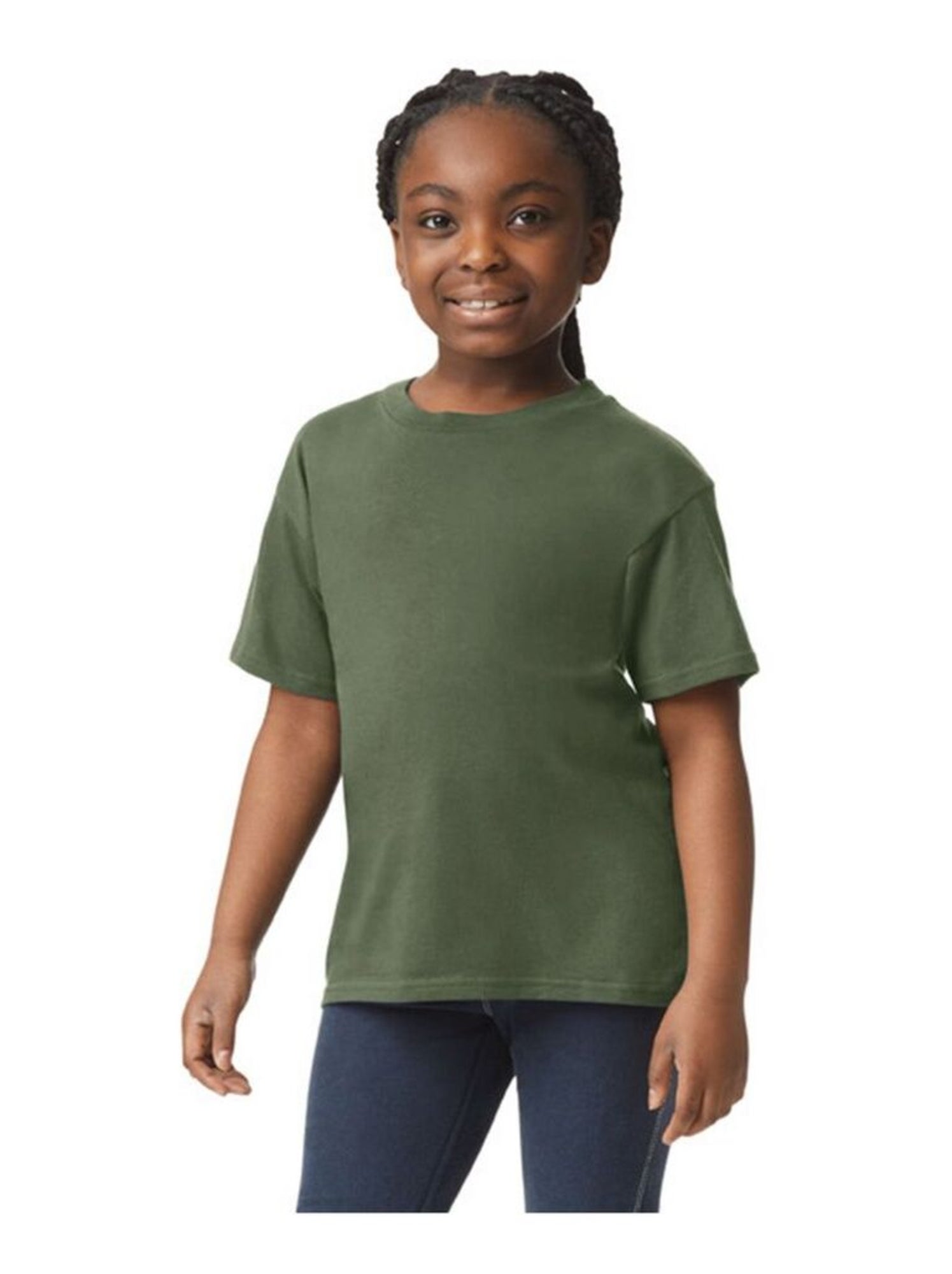 Gildan - T-shirt - Vert kaki
