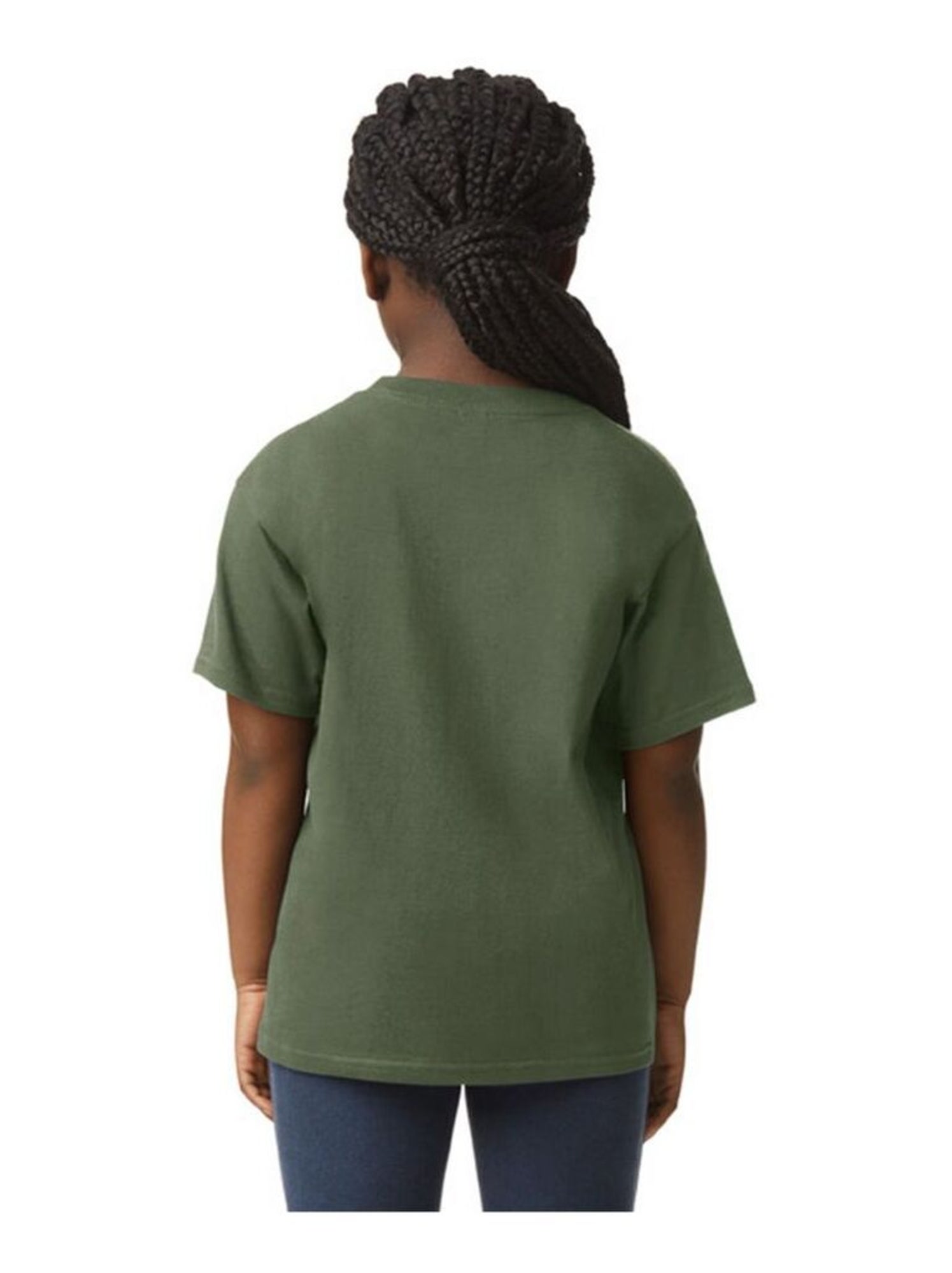 Gildan - T-shirt - Vert kaki