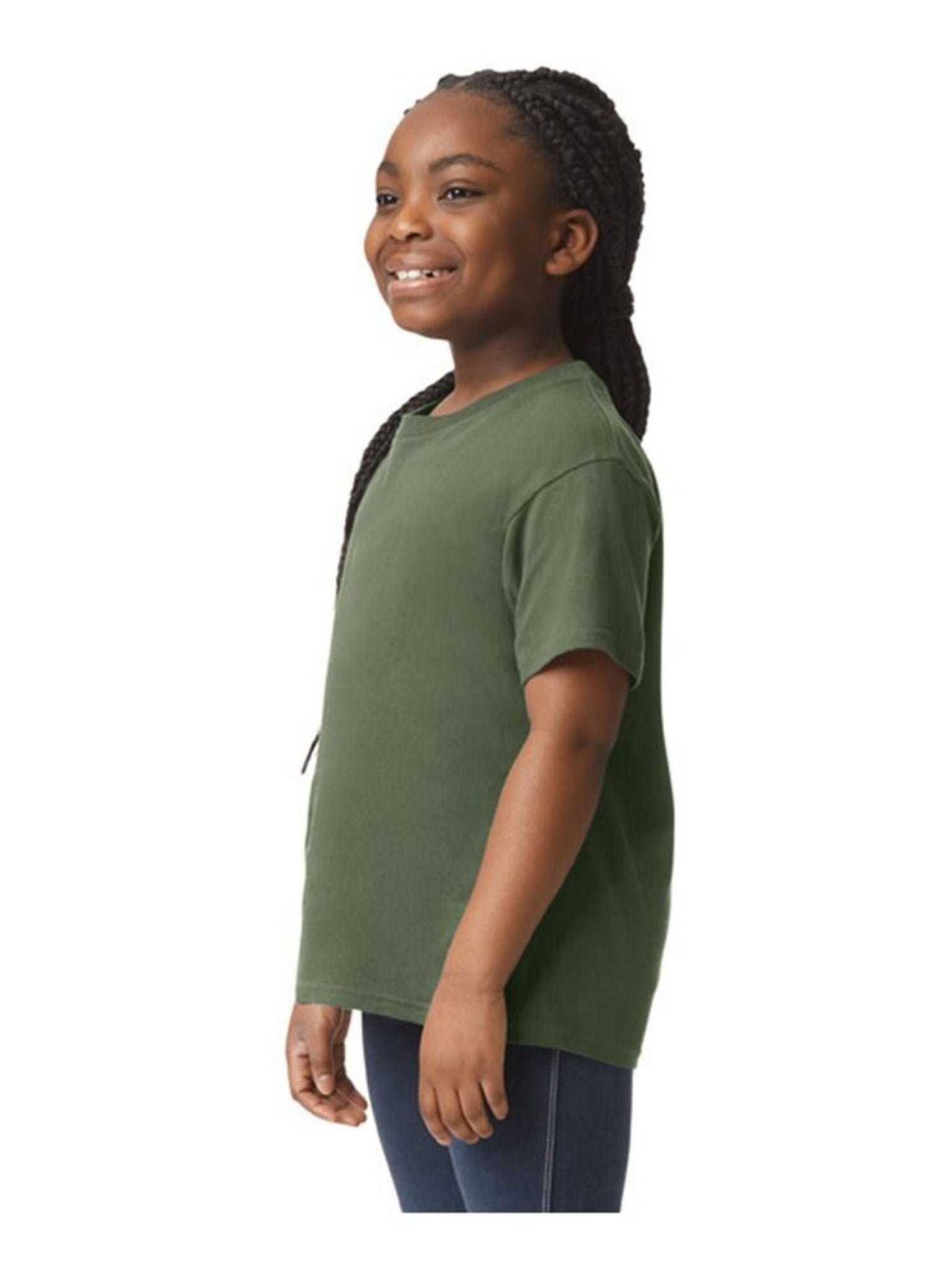 Gildan - T-shirt - Vert kaki