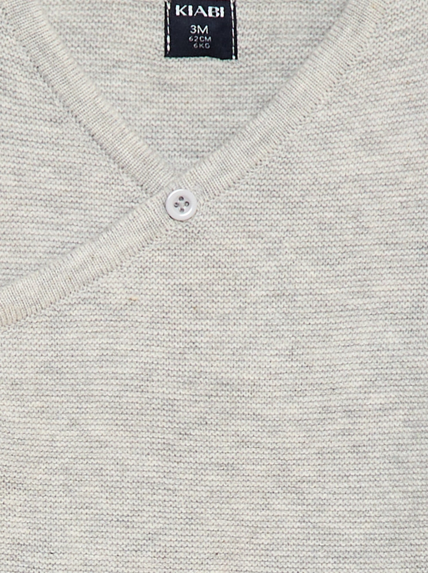 Gilet asymétrique - gris clair