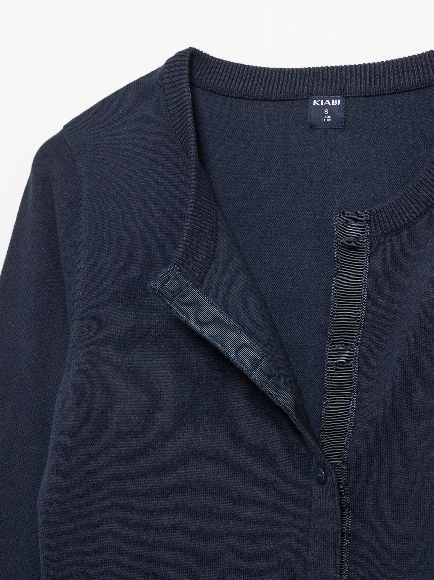 Gilet basique -  Facile à enfiler - Bleu marine