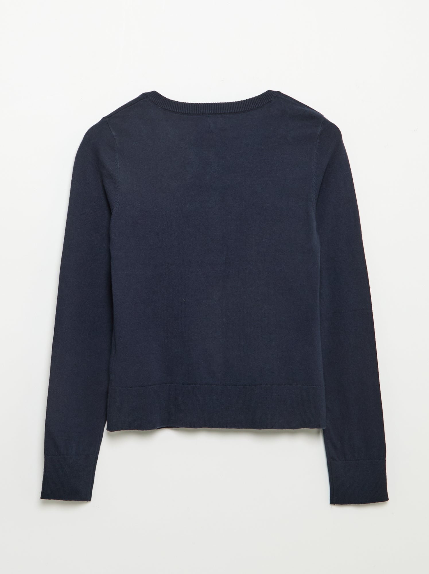 Gilet basique -  Facile à enfiler - Bleu marine