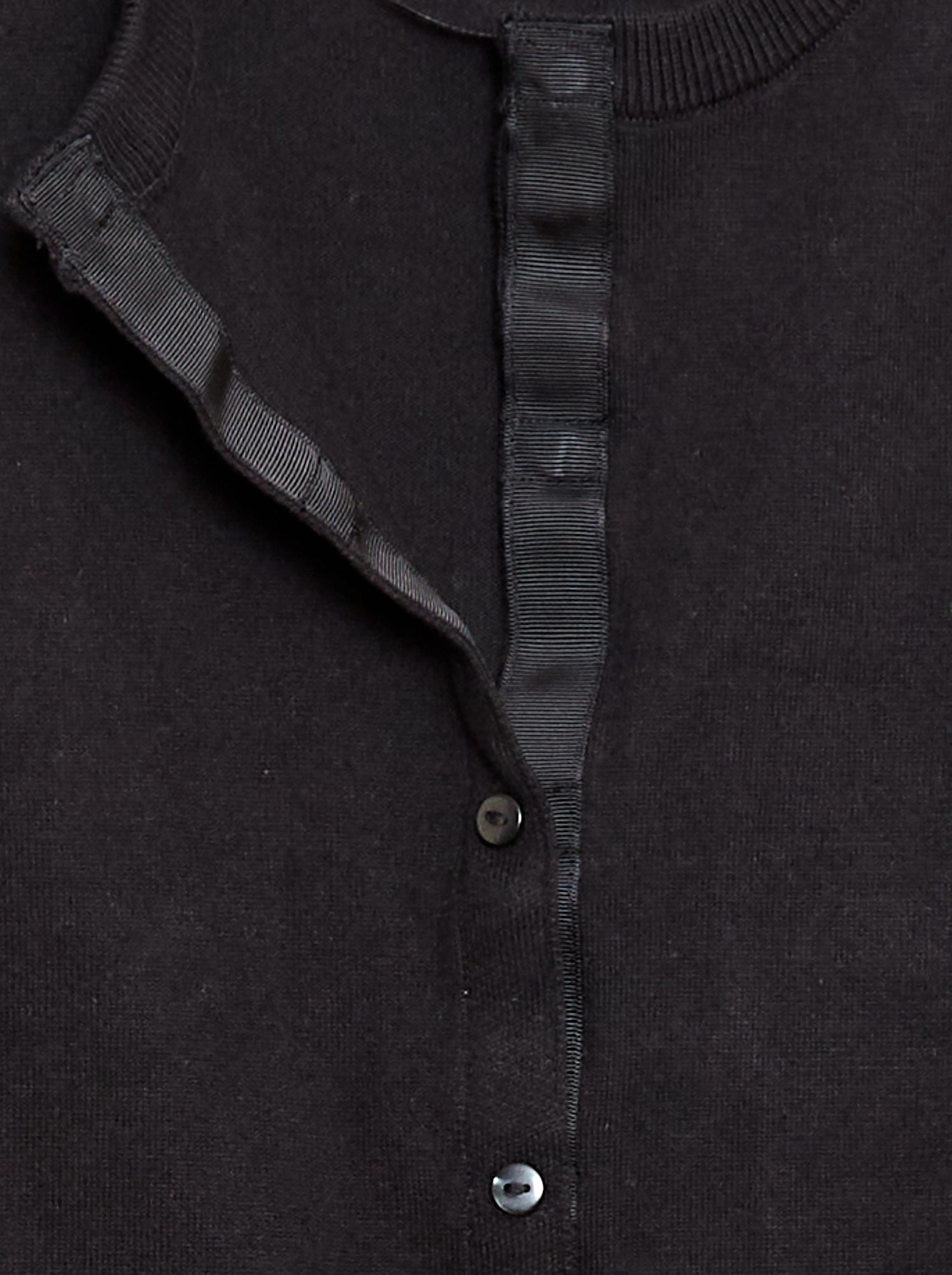 Gilet basique -  Facile à enfiler - Noir
