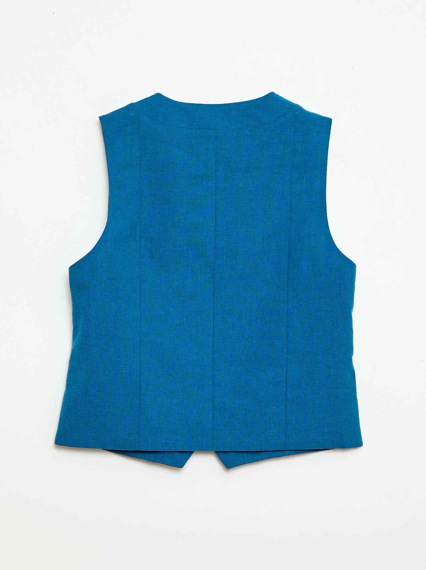 Gilet de costume sans manches - Bleu