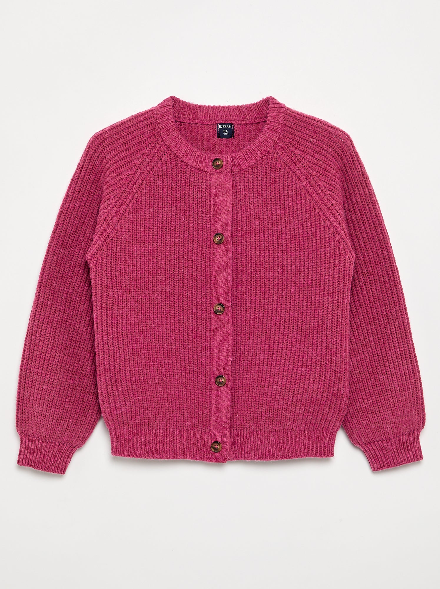 Gilet en maille chaude - collection facile à enfiler - Violet