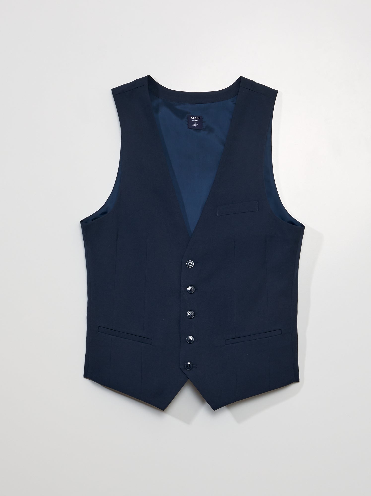 Gilet 'garçon de café' - Bleu