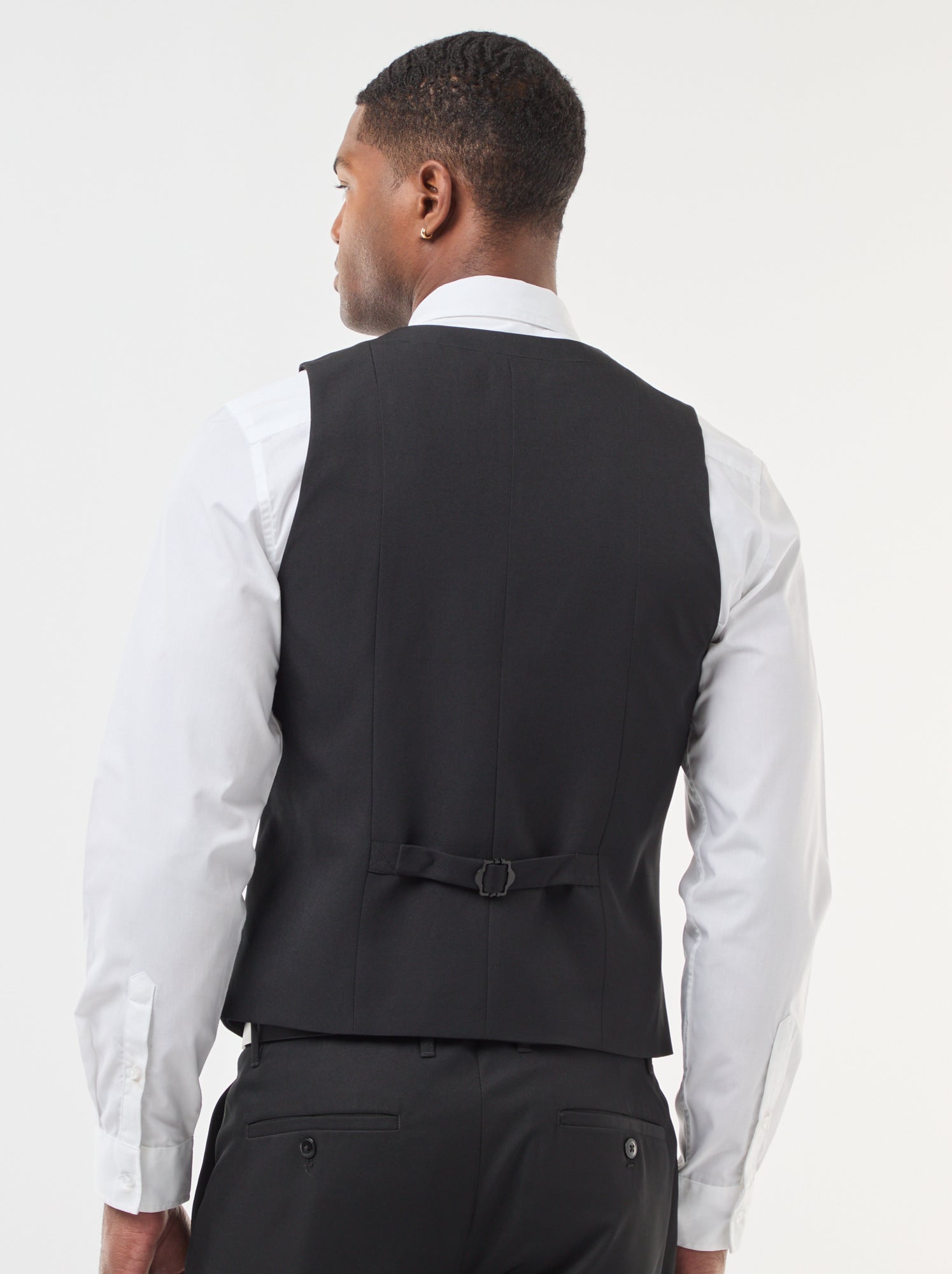 Gilet 'garçon de café' - noir