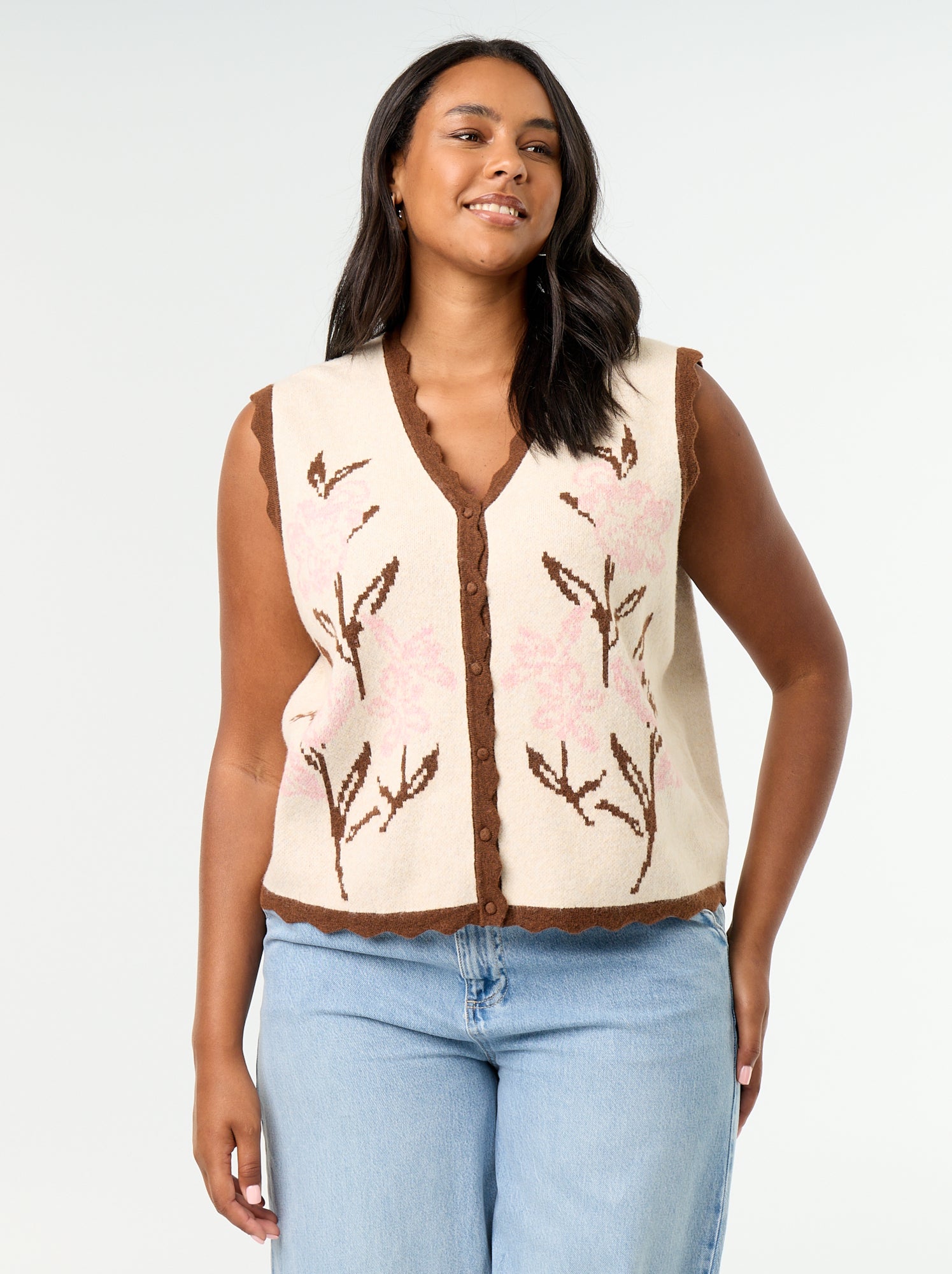 Gilet sans manches - Beige