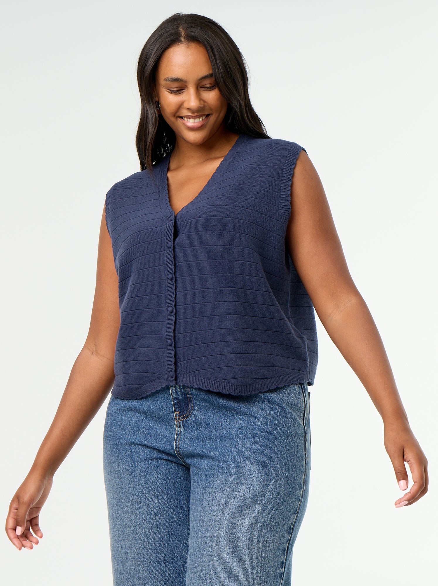Gilet sans manches - Bleu
