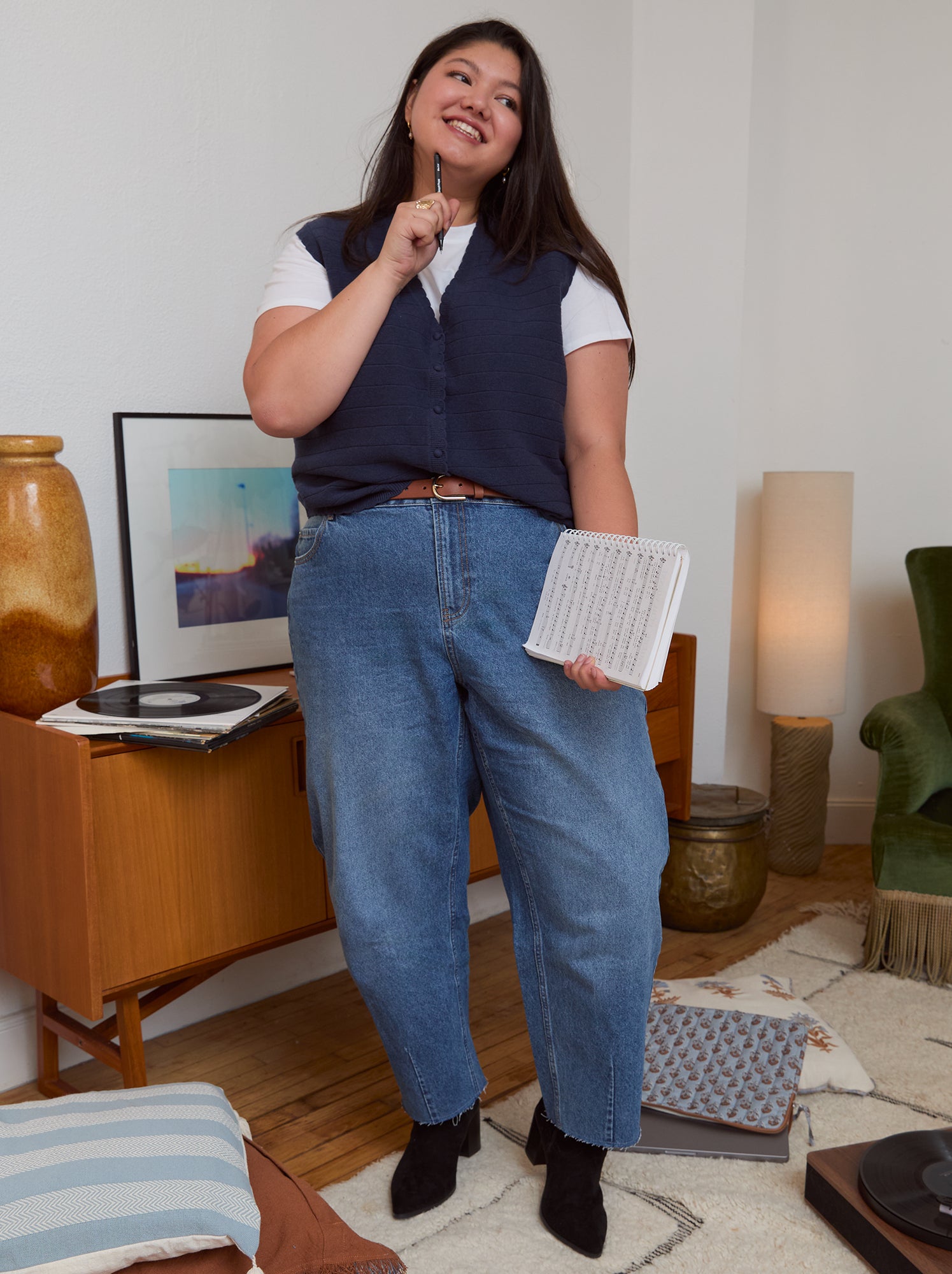 Gilet sans manches - Bleu