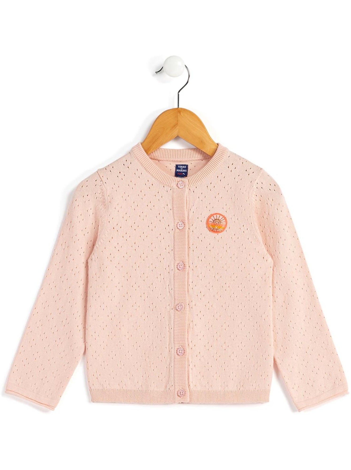 Gilet - terre de marins - Rose