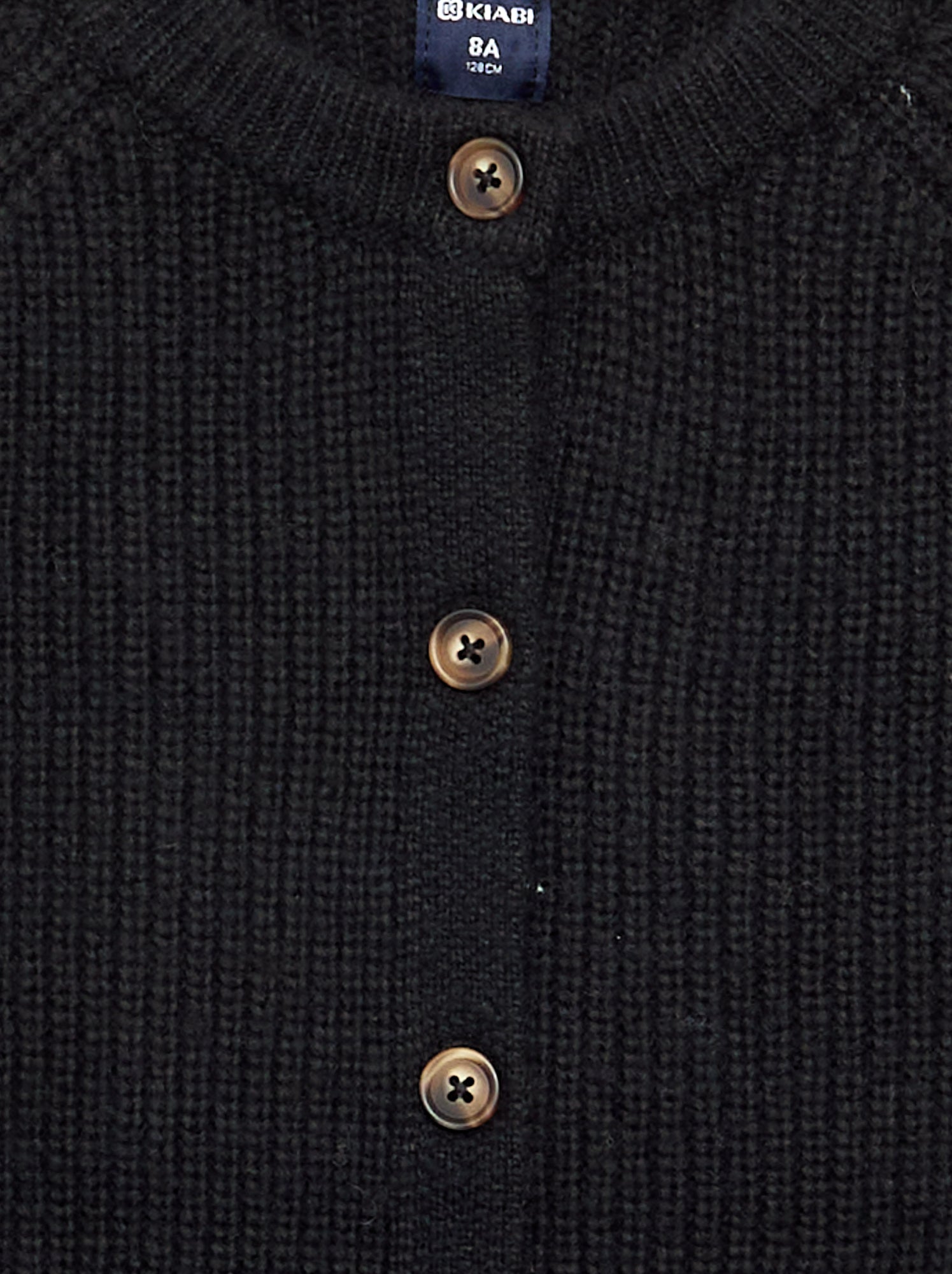 Gilet uni à manches longues - Noir