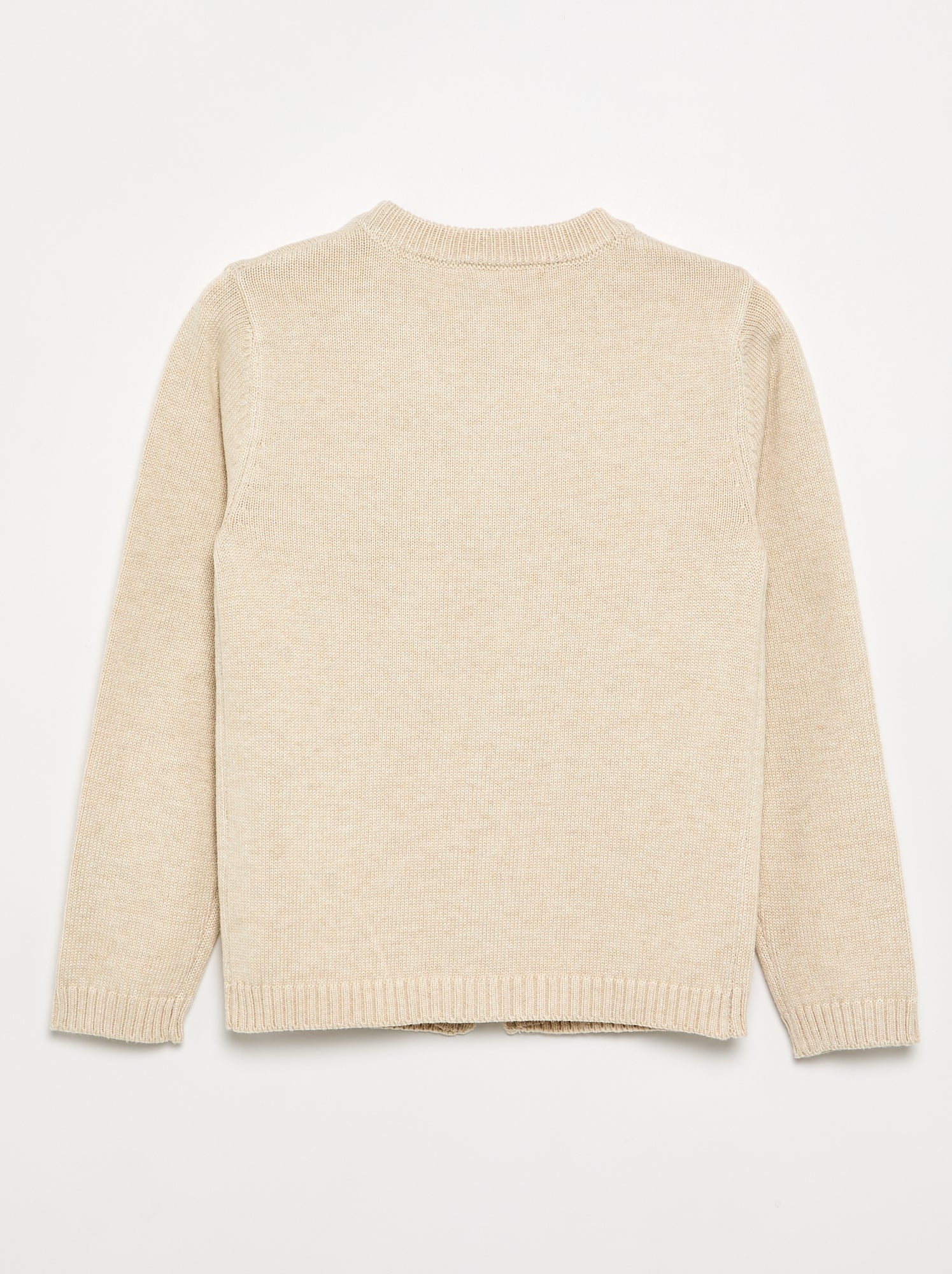 Gilet zippé - collection facile à enfiler - Beige