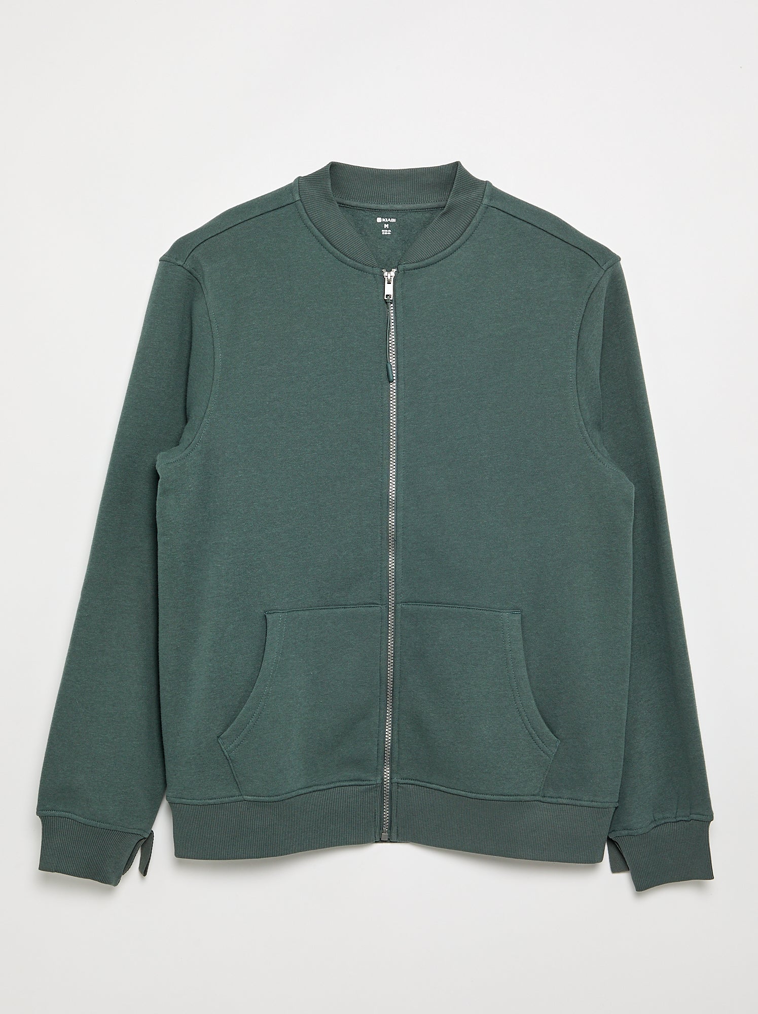 Gilet zippé - facile à enfiler - Vert