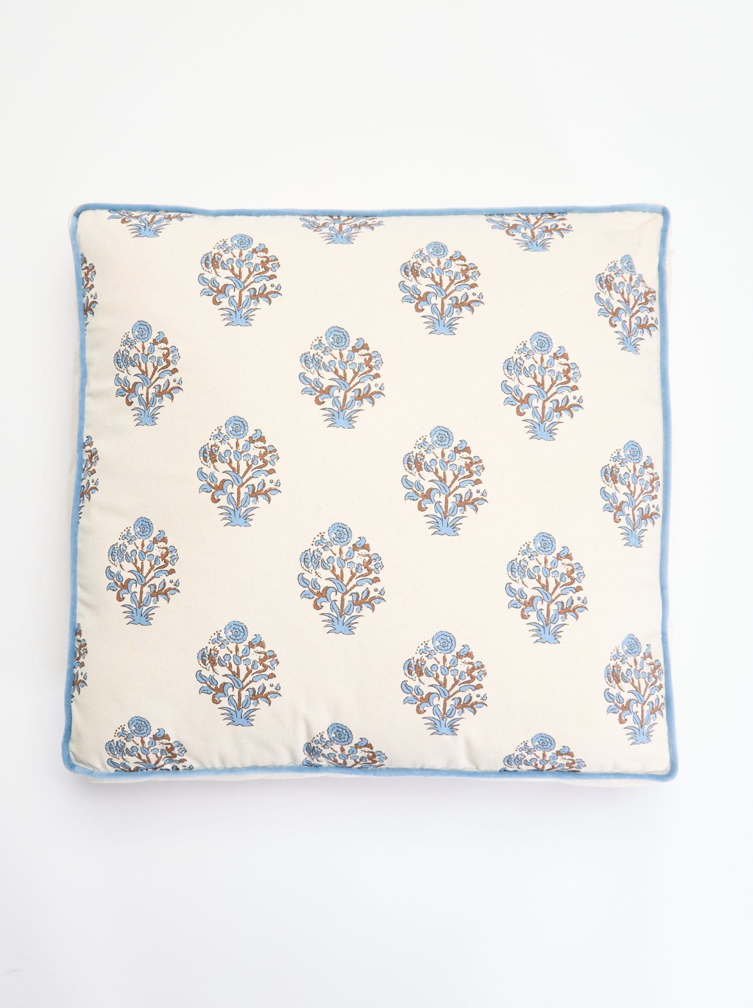 Grand coussin de sol - Bleu