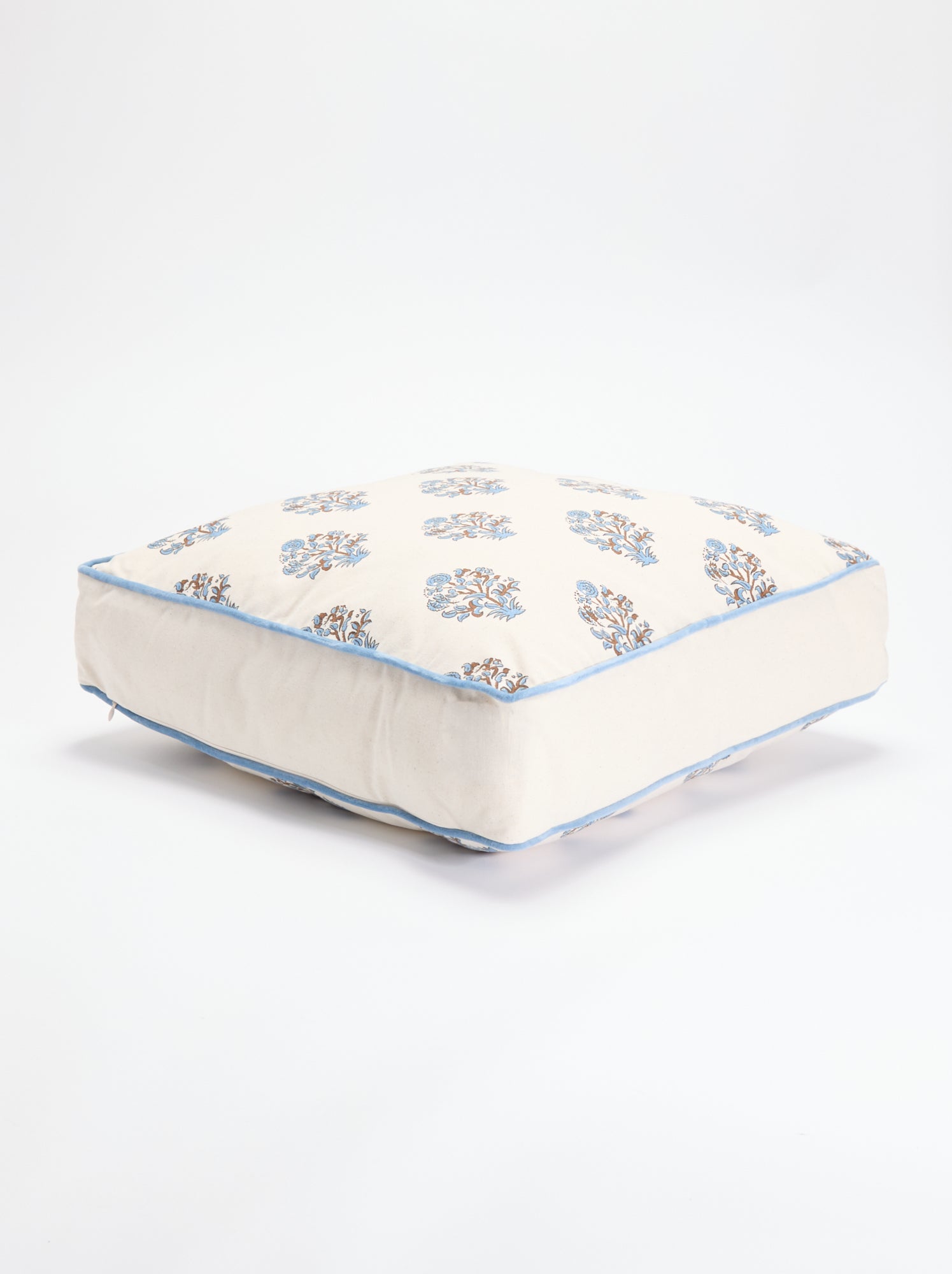 Grand coussin de sol - Bleu