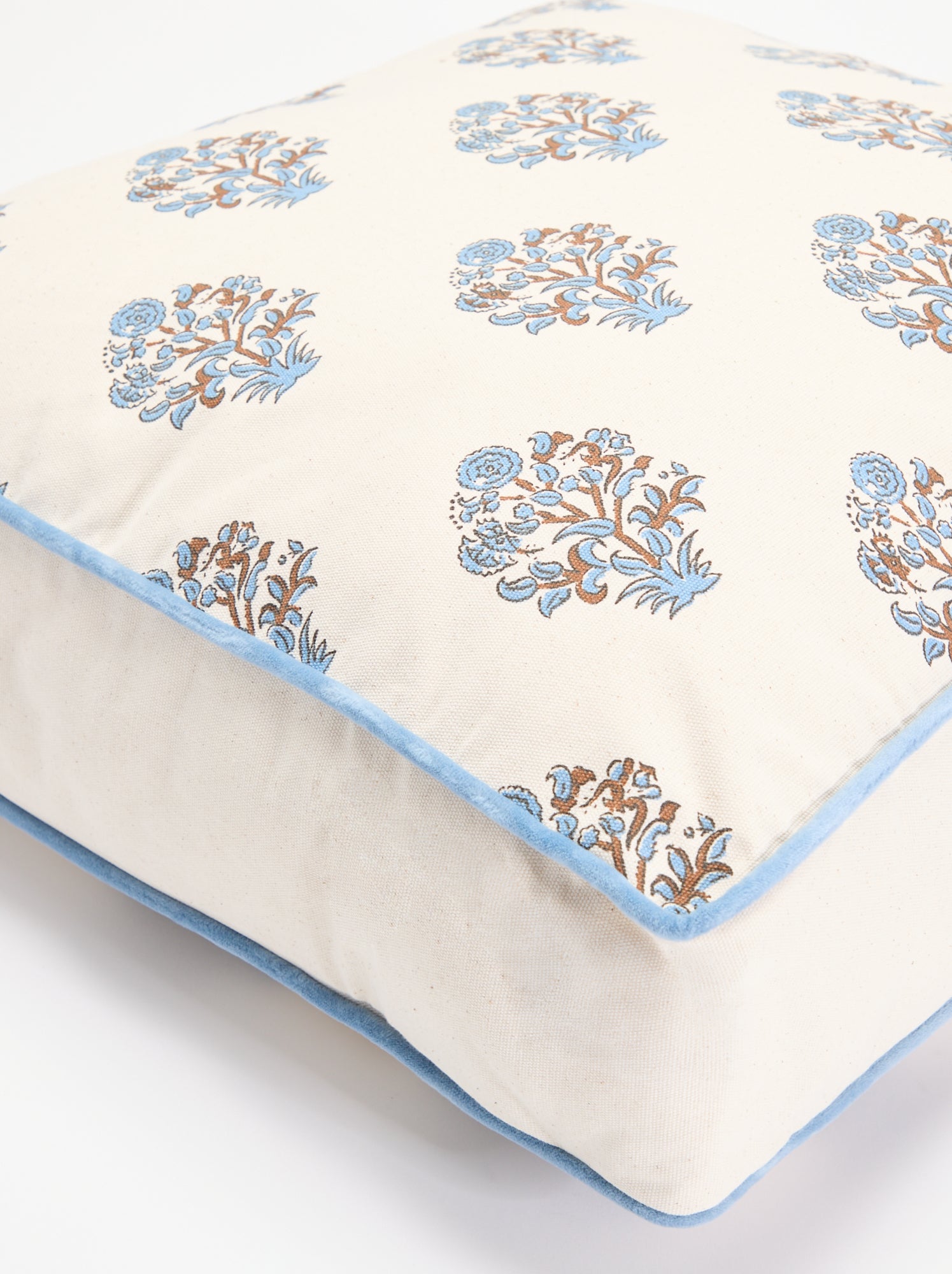 Grand coussin de sol - Bleu