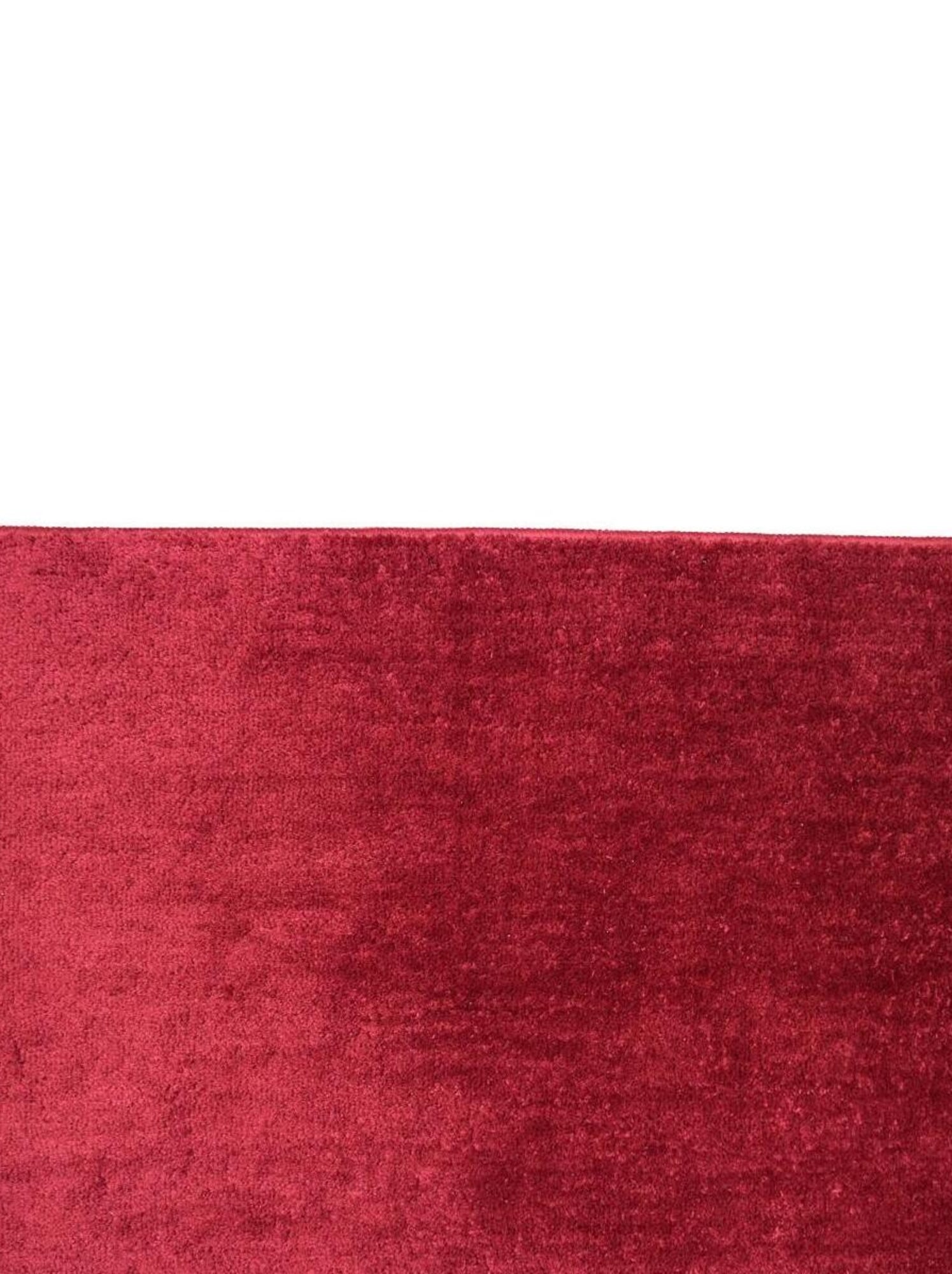 Guy levasseur - tapis de bain uni 50x80 en polyester - Bordeaux