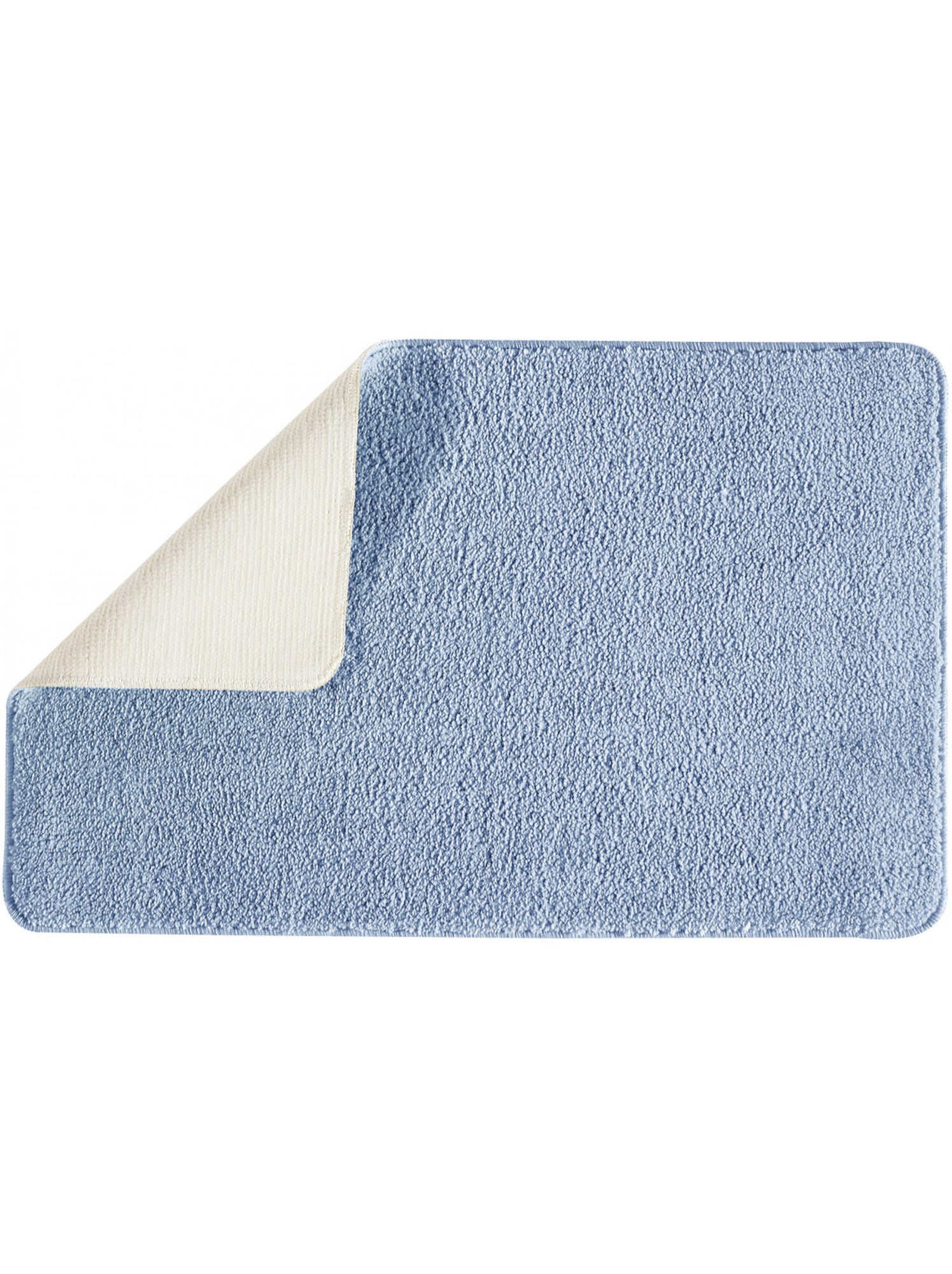 Guy levasseur - tapis de bain uni 50x80 en polyester - Indigo