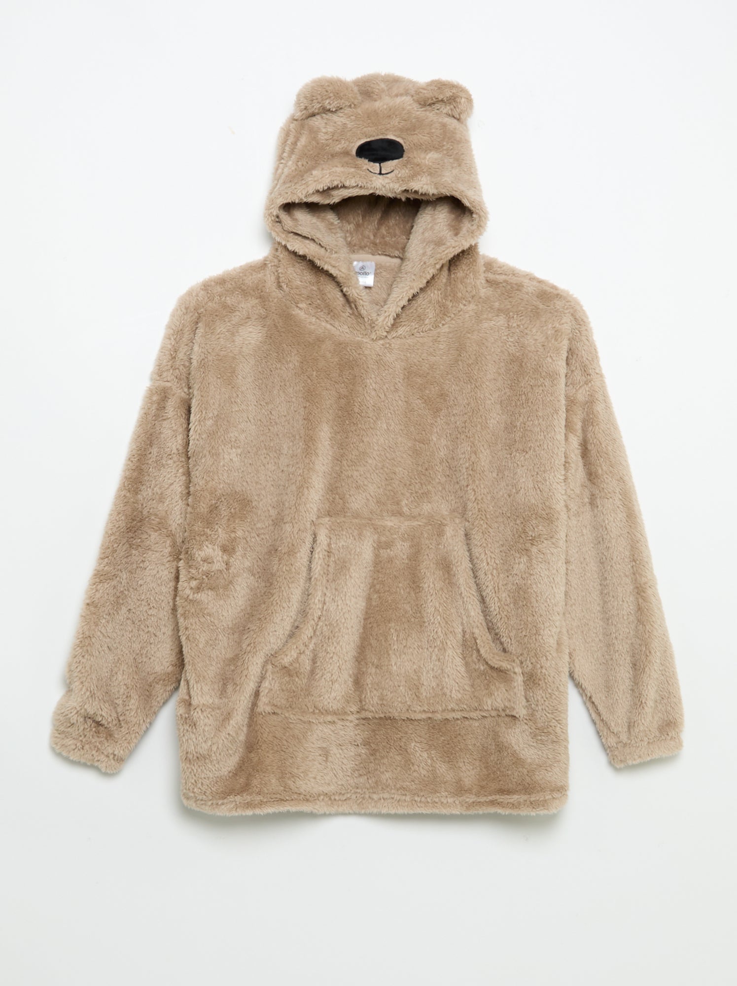 Hoodies en maille peluche - Beige