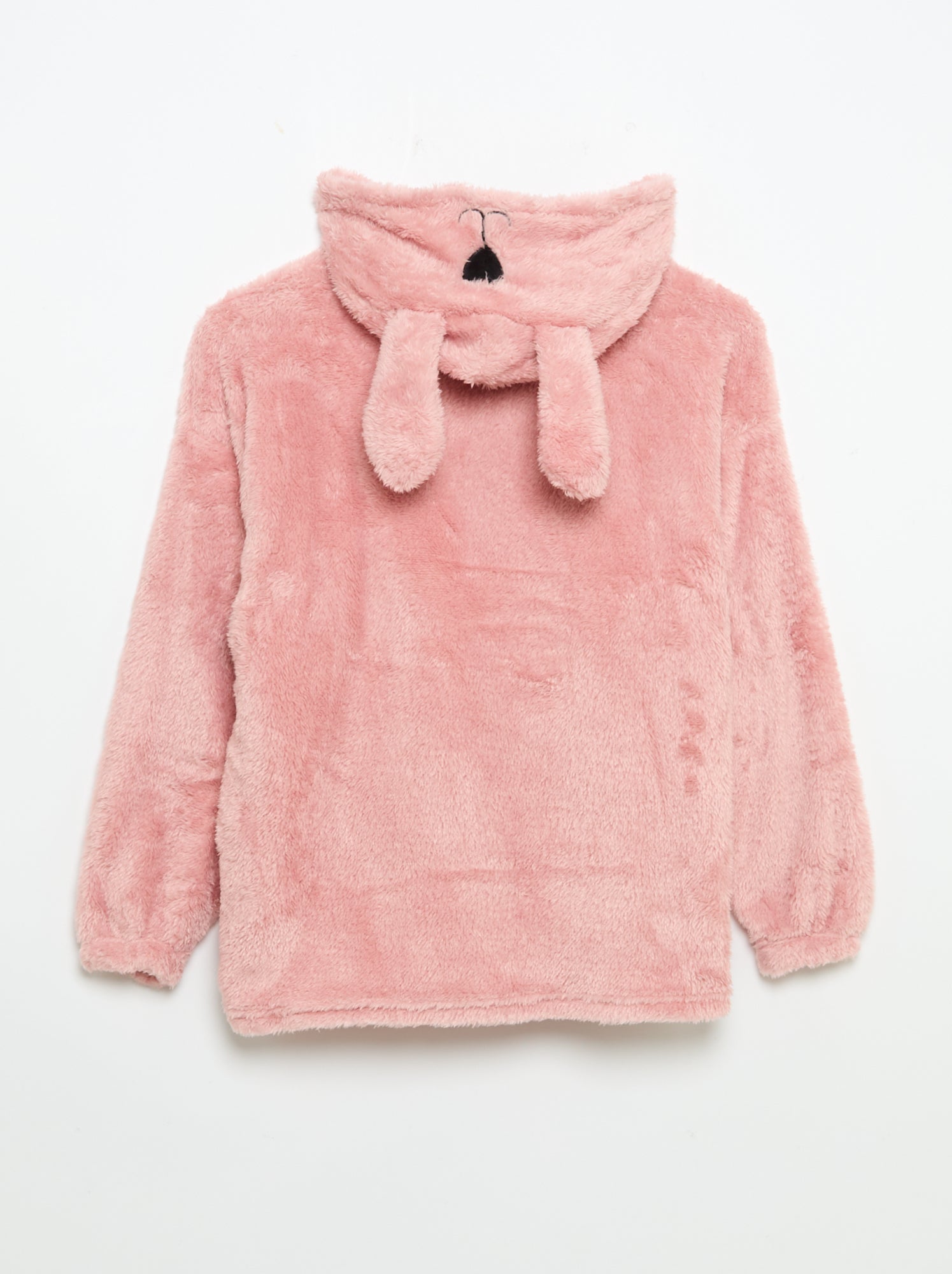 Hoodies en maille peluche - Rose (GKM51_6)