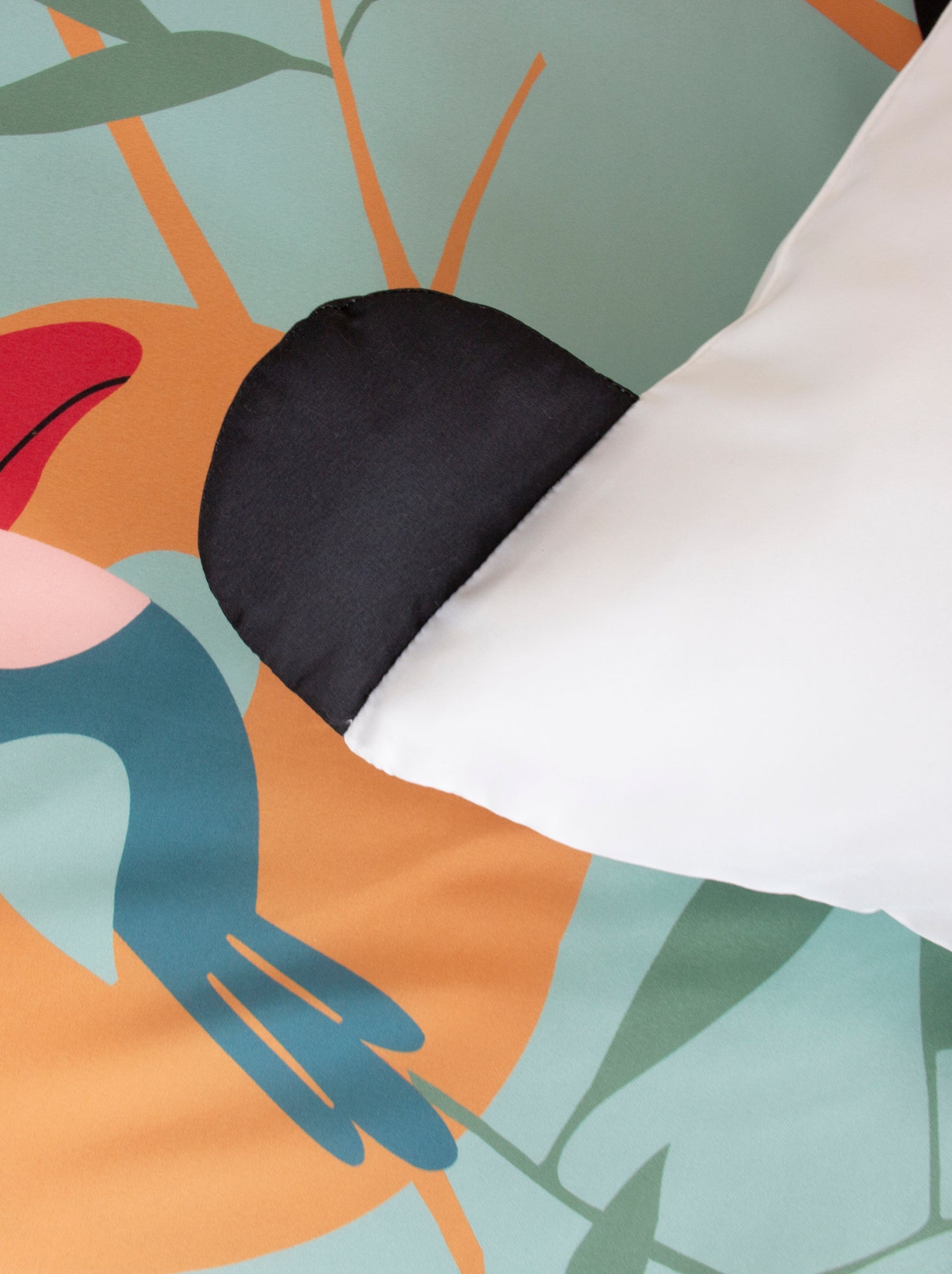 Housse de couette 1 personne (140 x 200 cm) - Vert