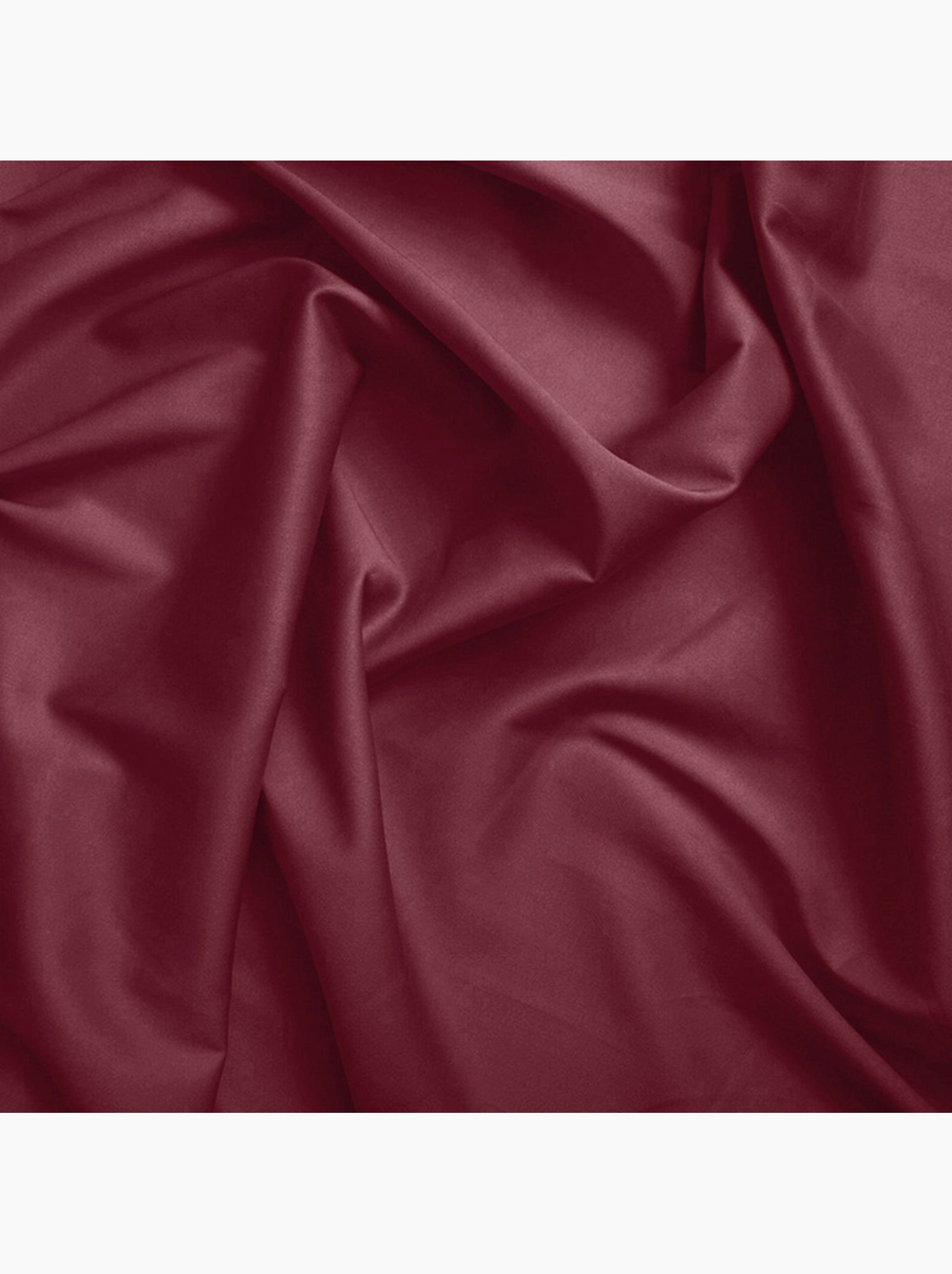 Housse de couette – 100% coton 57 fils/cm² – qualité supérieure - Bordeaux