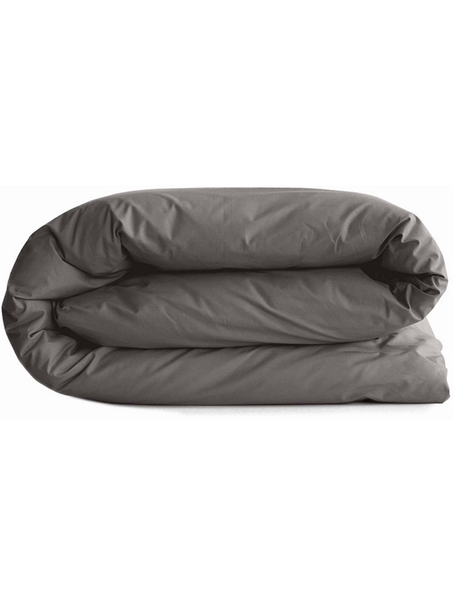 Housse de couette – 100% coton 57 fils/cm² – qualité supérieure - gris anthracite