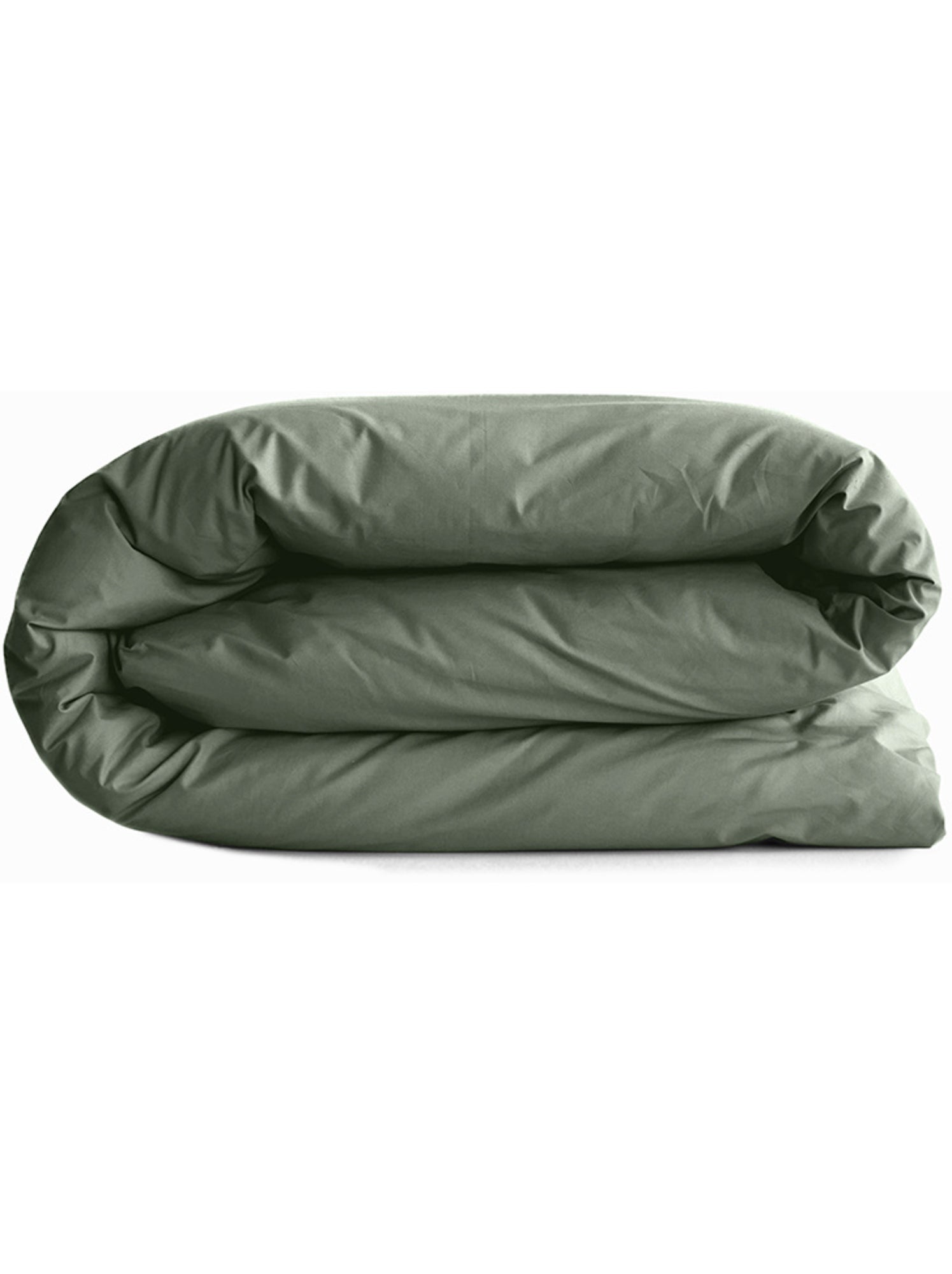 Housse de couette – 100% coton 57 fils/cm² – qualité supérieure - Kaki