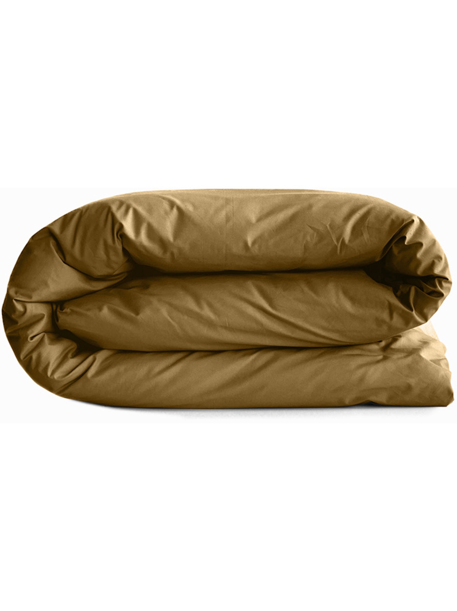 Housse de couette – 100% coton 57 fils/cm² – qualité supérieure - Marron caramel