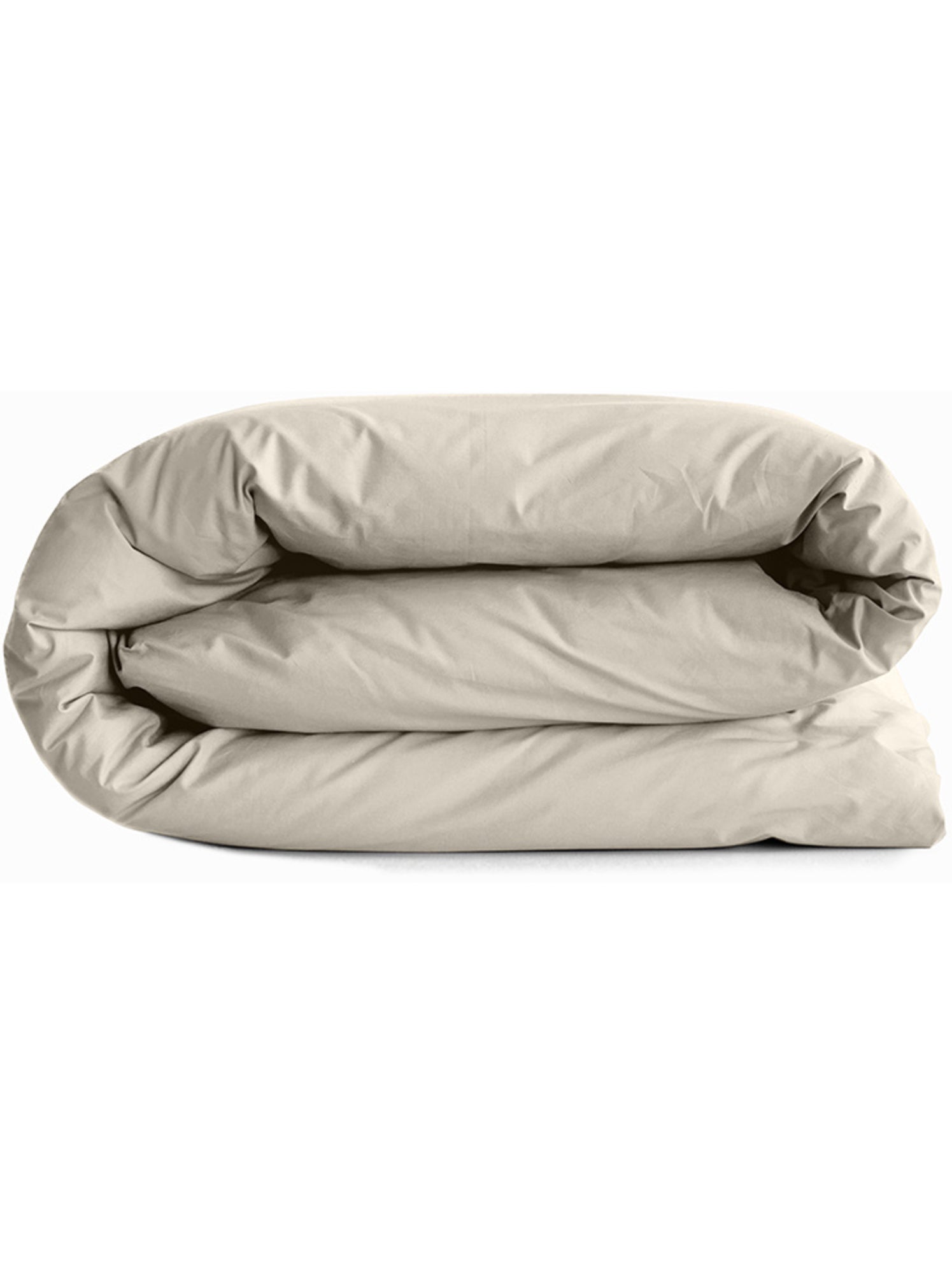 Housse de couette – 100% coton 57 fils/cm² – qualité supérieure - Sable