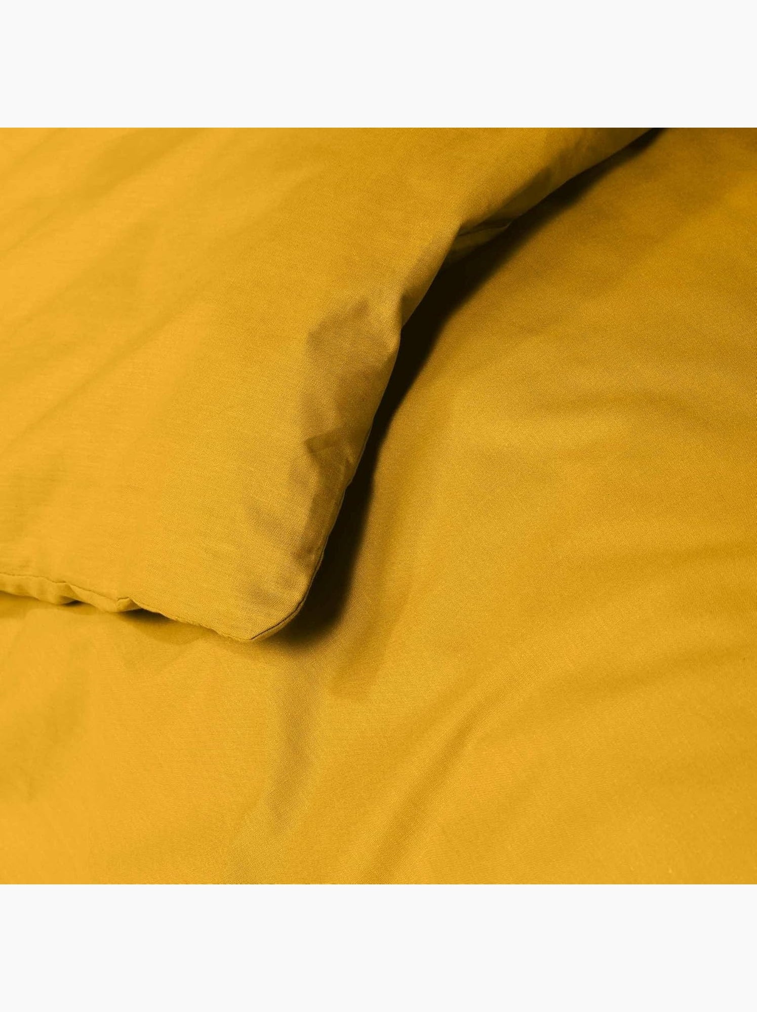 Housse de couette coton lina douceur d'intérieur - Jaune