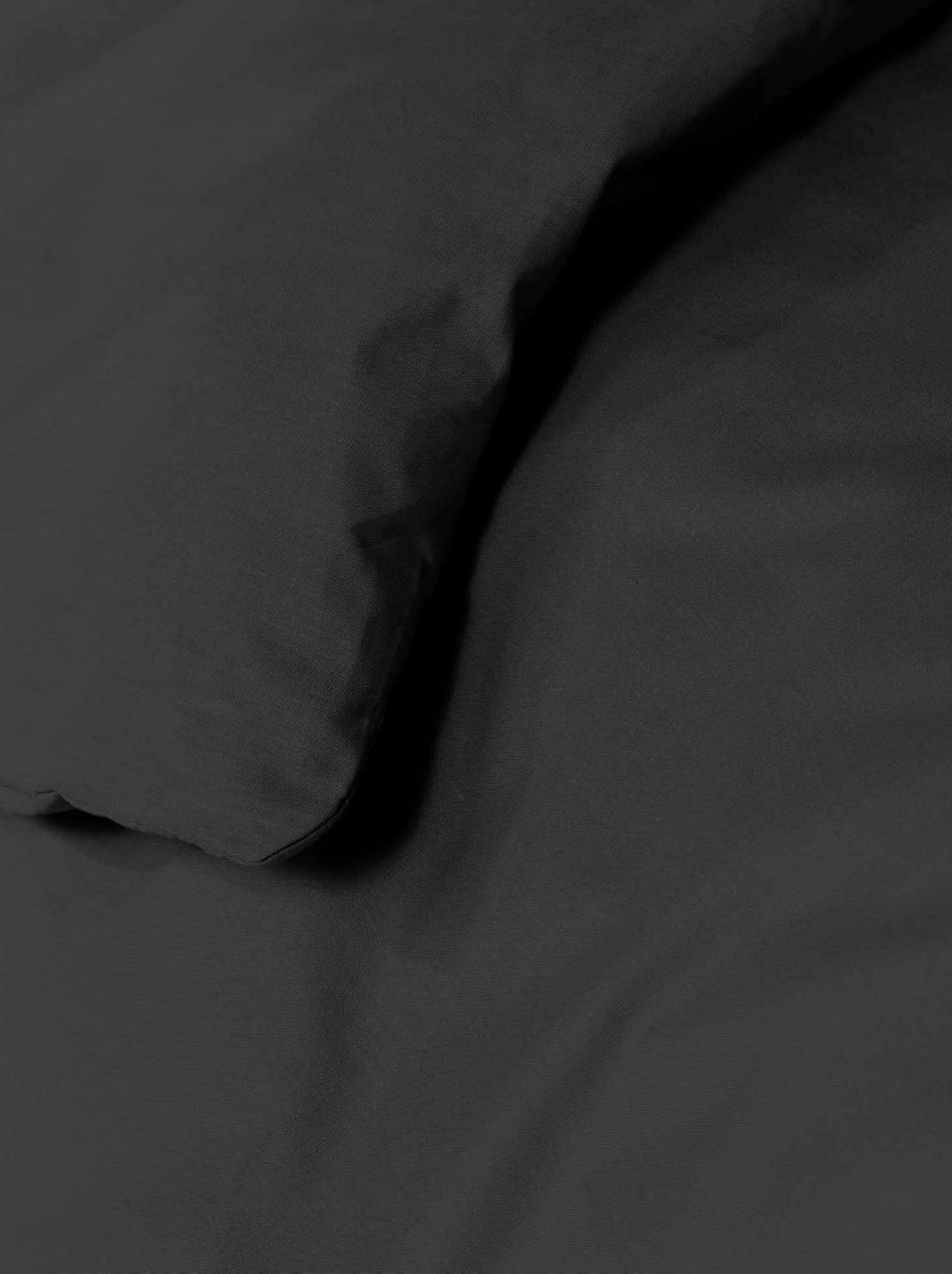 Housse de couette coton lina douceur d'intérieur - Noir