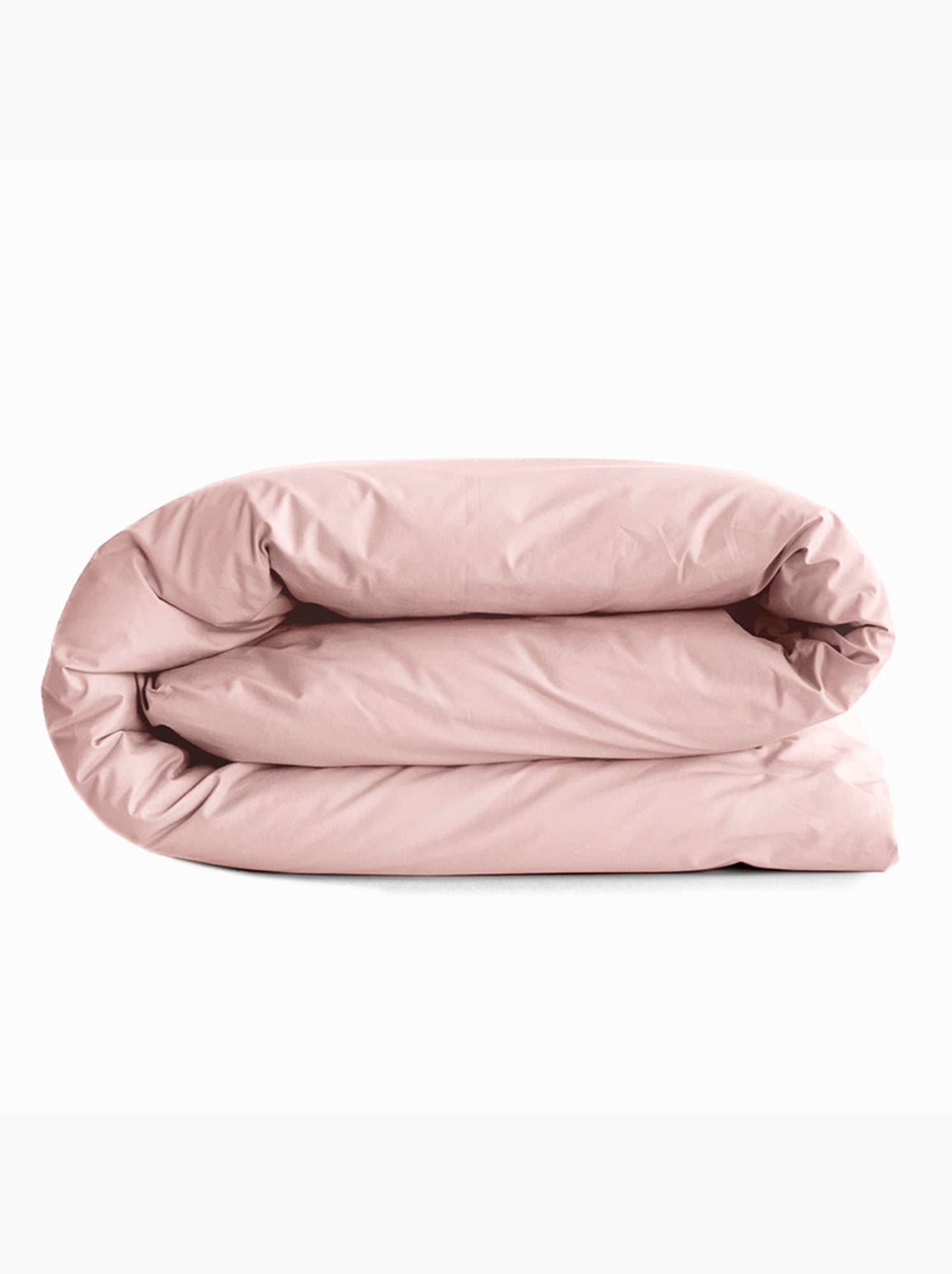 Housse de couette - Coton Pur - 100 % Coton 57 Fils/cm² - Rose pâle