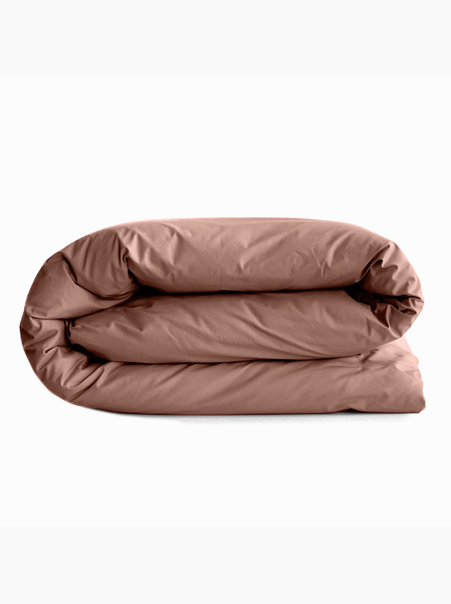 Housse de couette - Coton Pur - 100 % Coton 57 Fils/cm² - Vieux rose