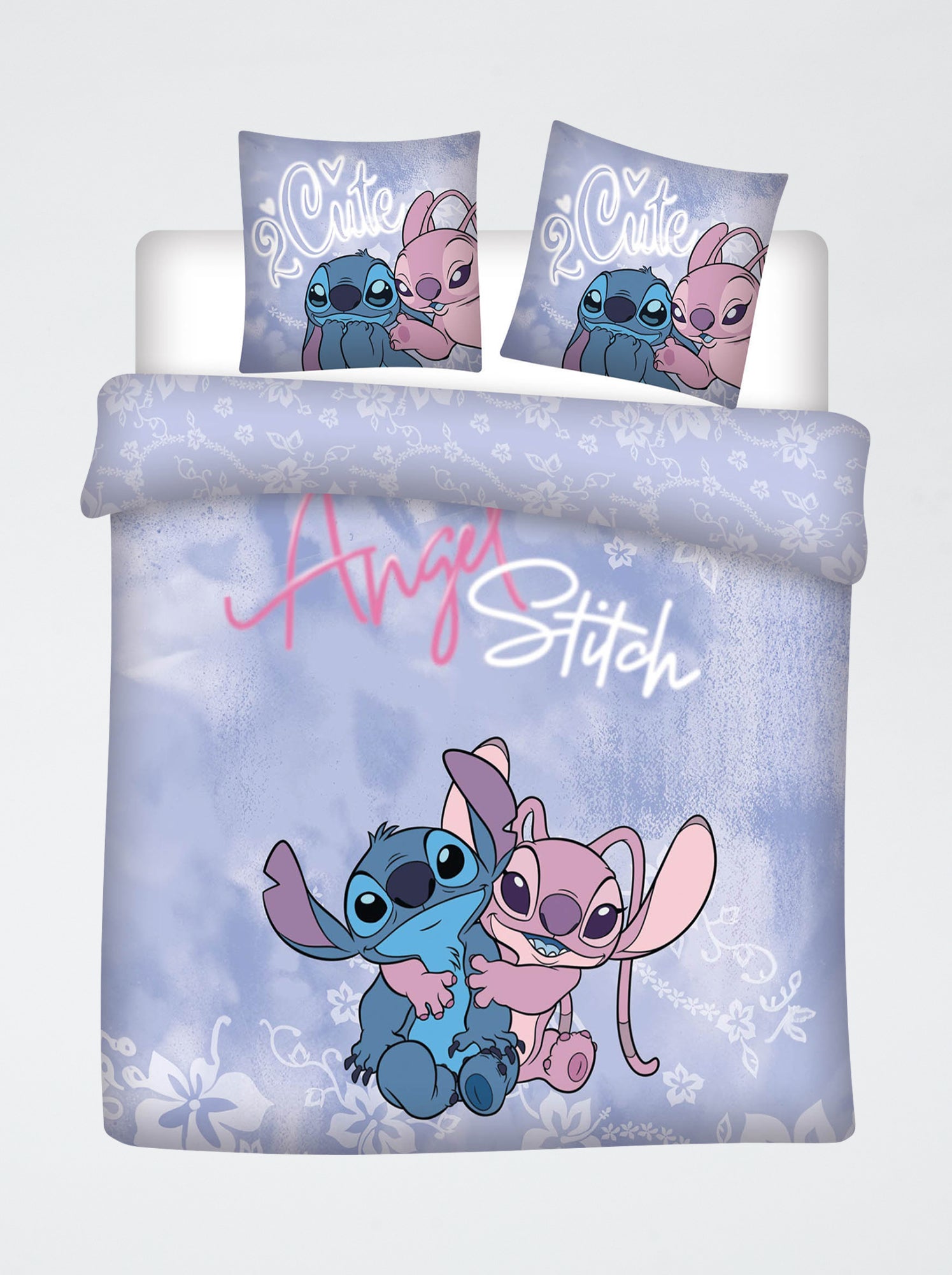 Housse de couette 'Disney' 'Stitch' en coton 240x220 - Bleu
