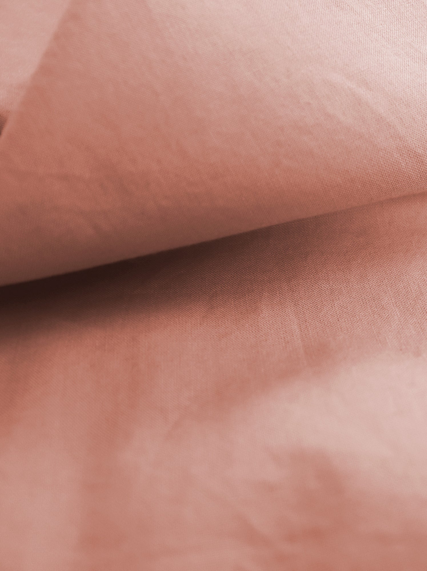 Housse de couette unie en coton, COTON LAVÉ - Nude