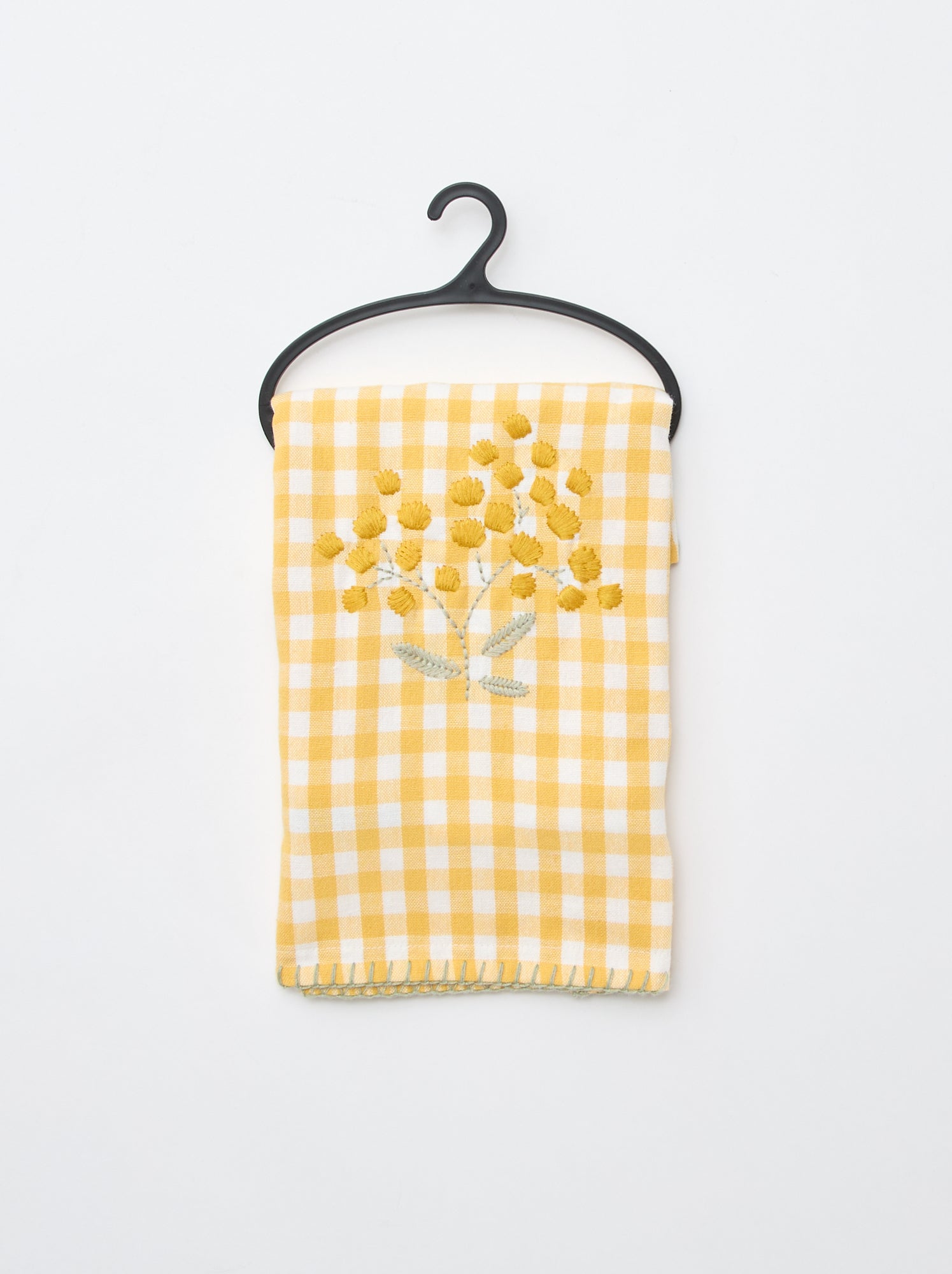 Housse de coussin brodée - KIABI Home - Jaune