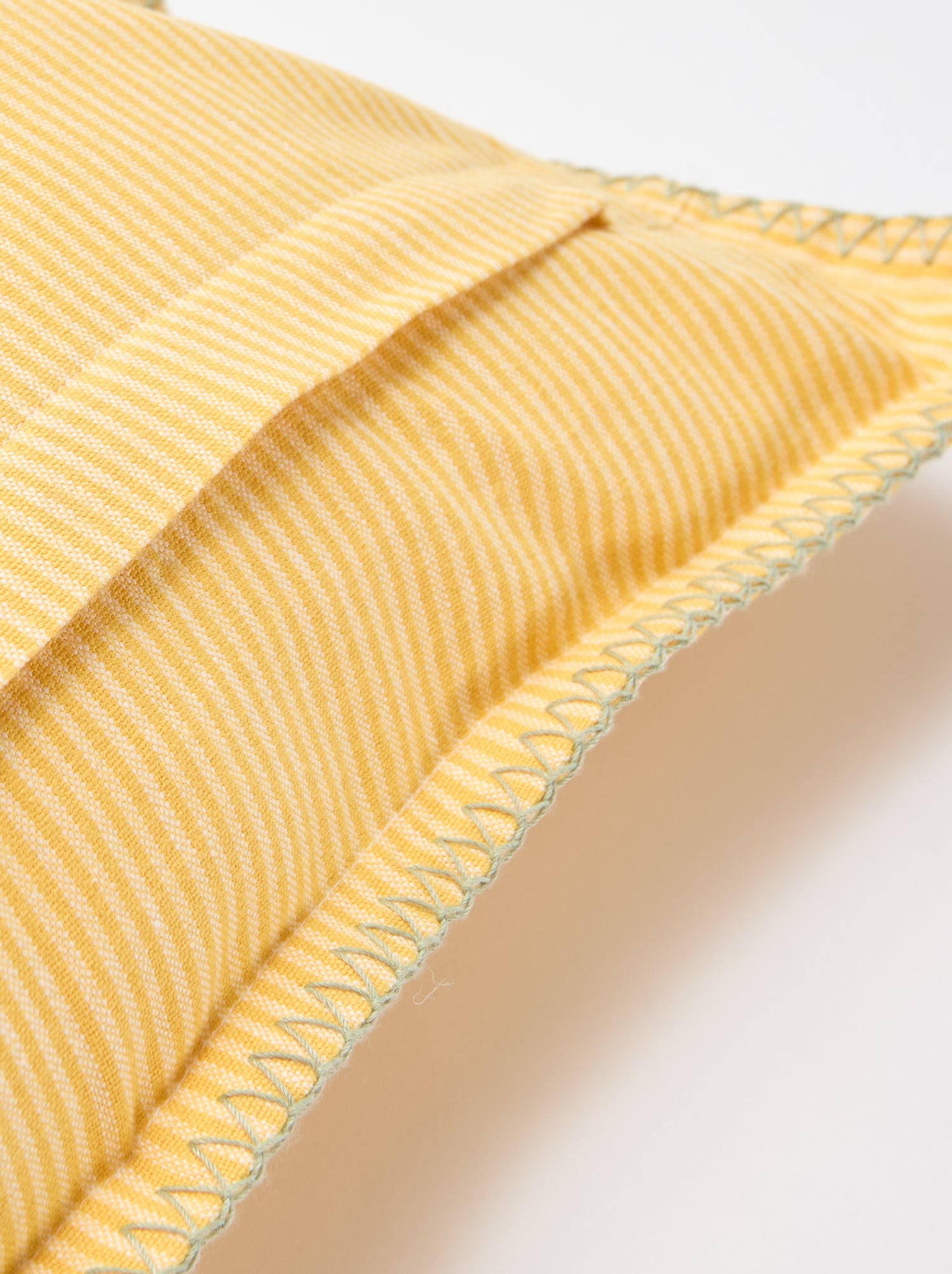 Housse de coussin brodée - KIABI Home - Jaune