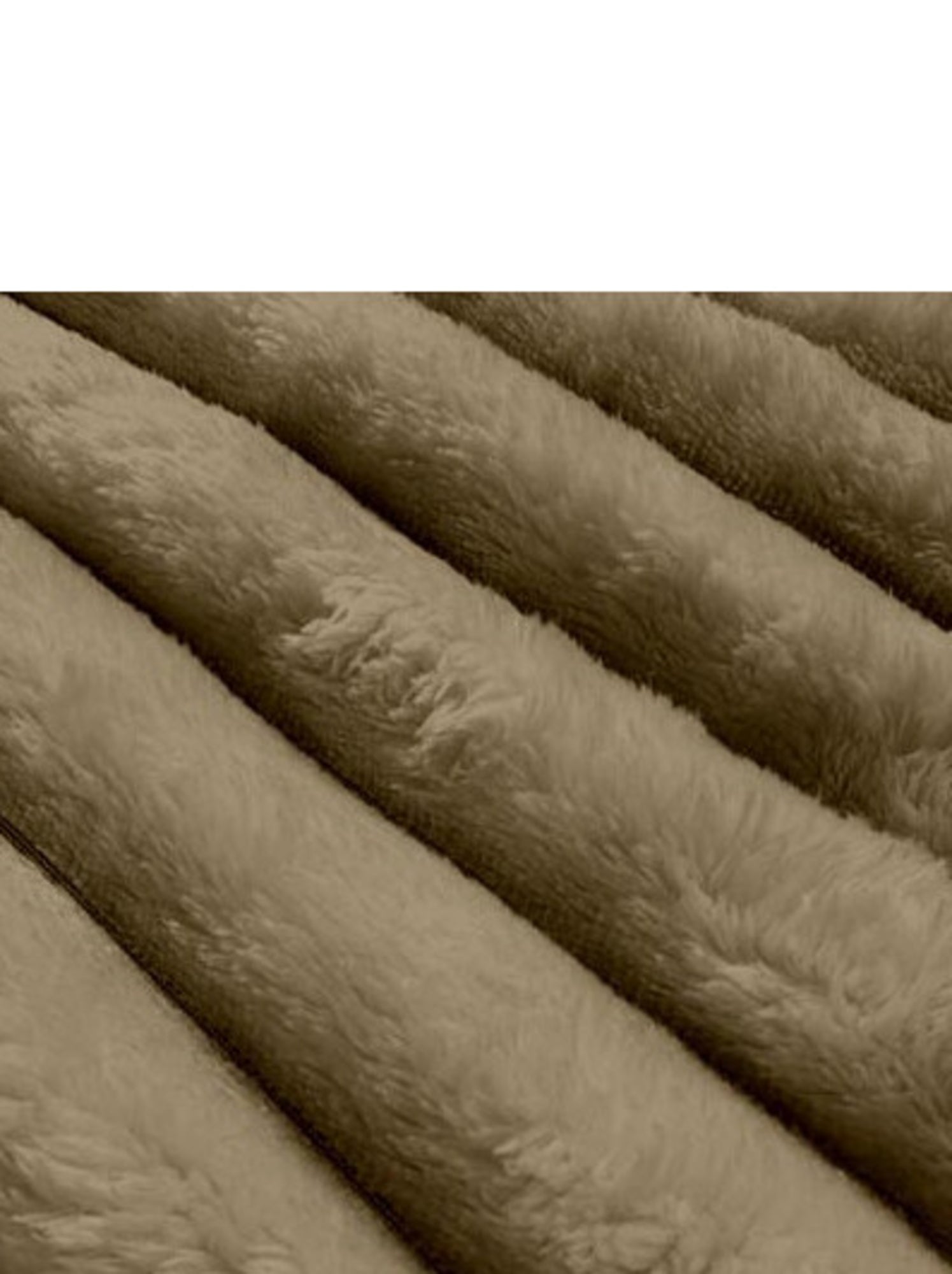 Housse de coussin flanelle 60x60 cm HIMALAYA, par Soleil d'ocre - Taupe