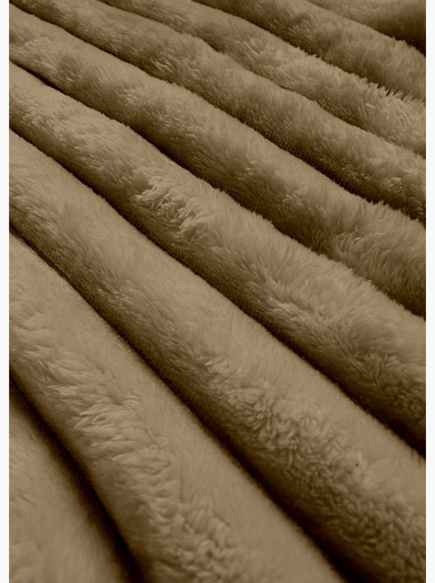 Housse de coussin flanelle 60x60 cm HIMALAYA, par Soleil d'ocre - Taupe