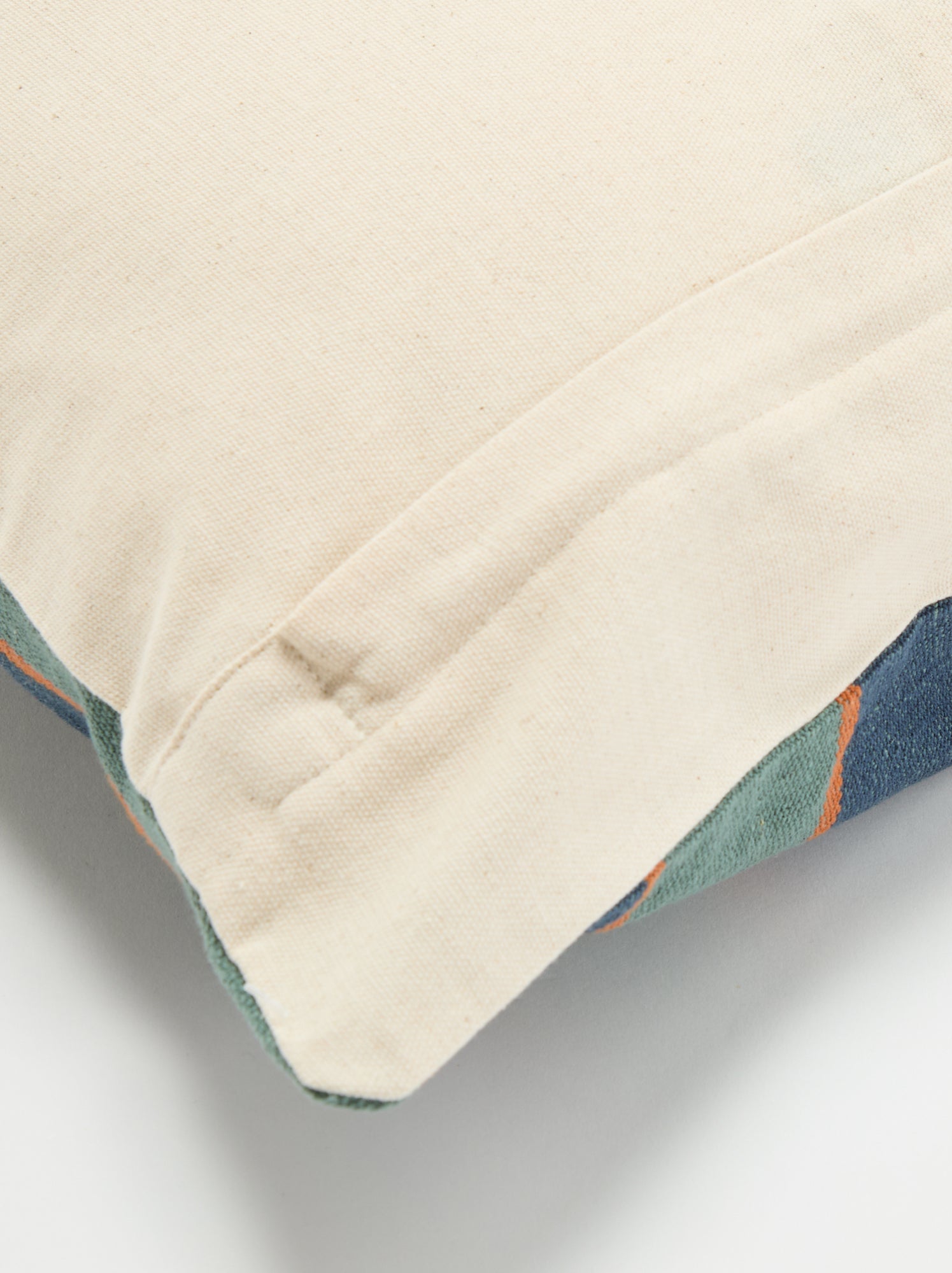 Housse de coussin rayée - Kiabi Home - Vert