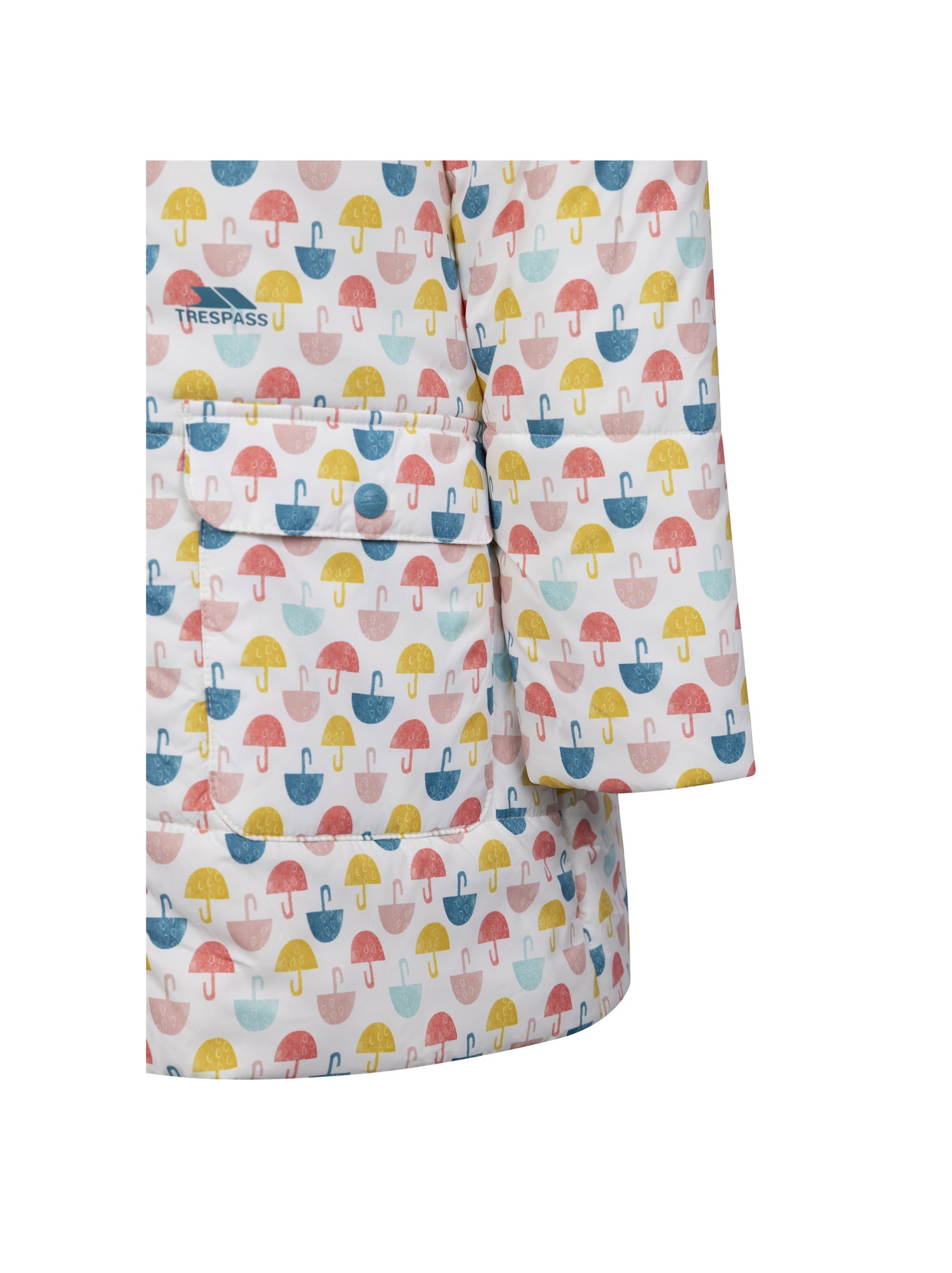 Intrusion - Manteau SUZZEE - Blanc Multicolore