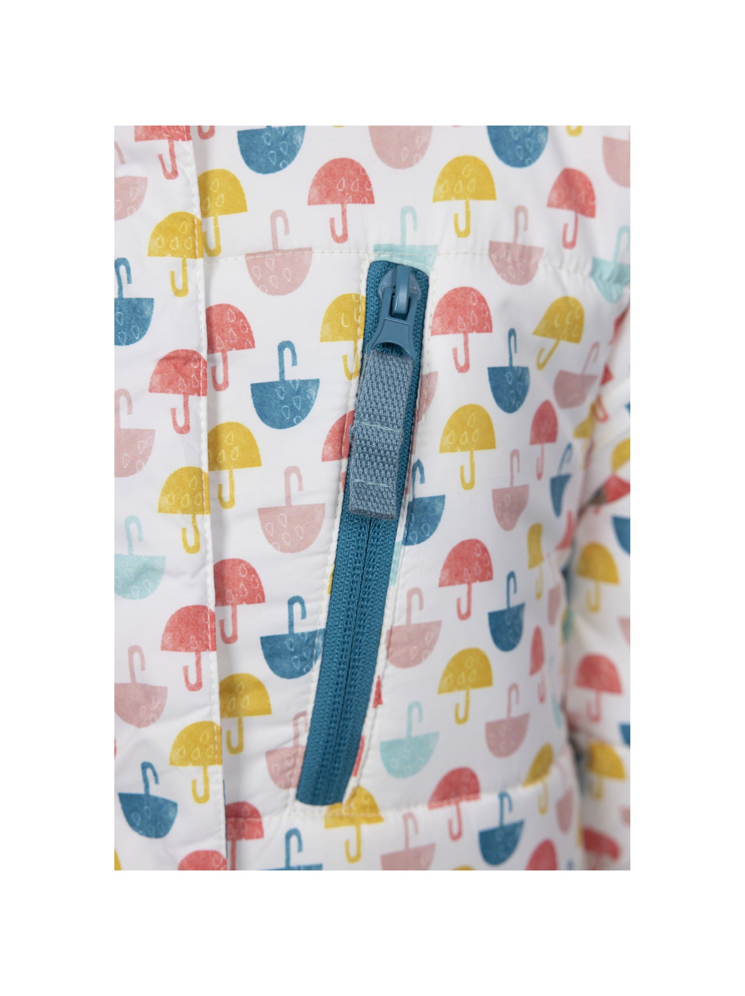 Intrusion - Manteau SUZZEE - Blanc Multicolore