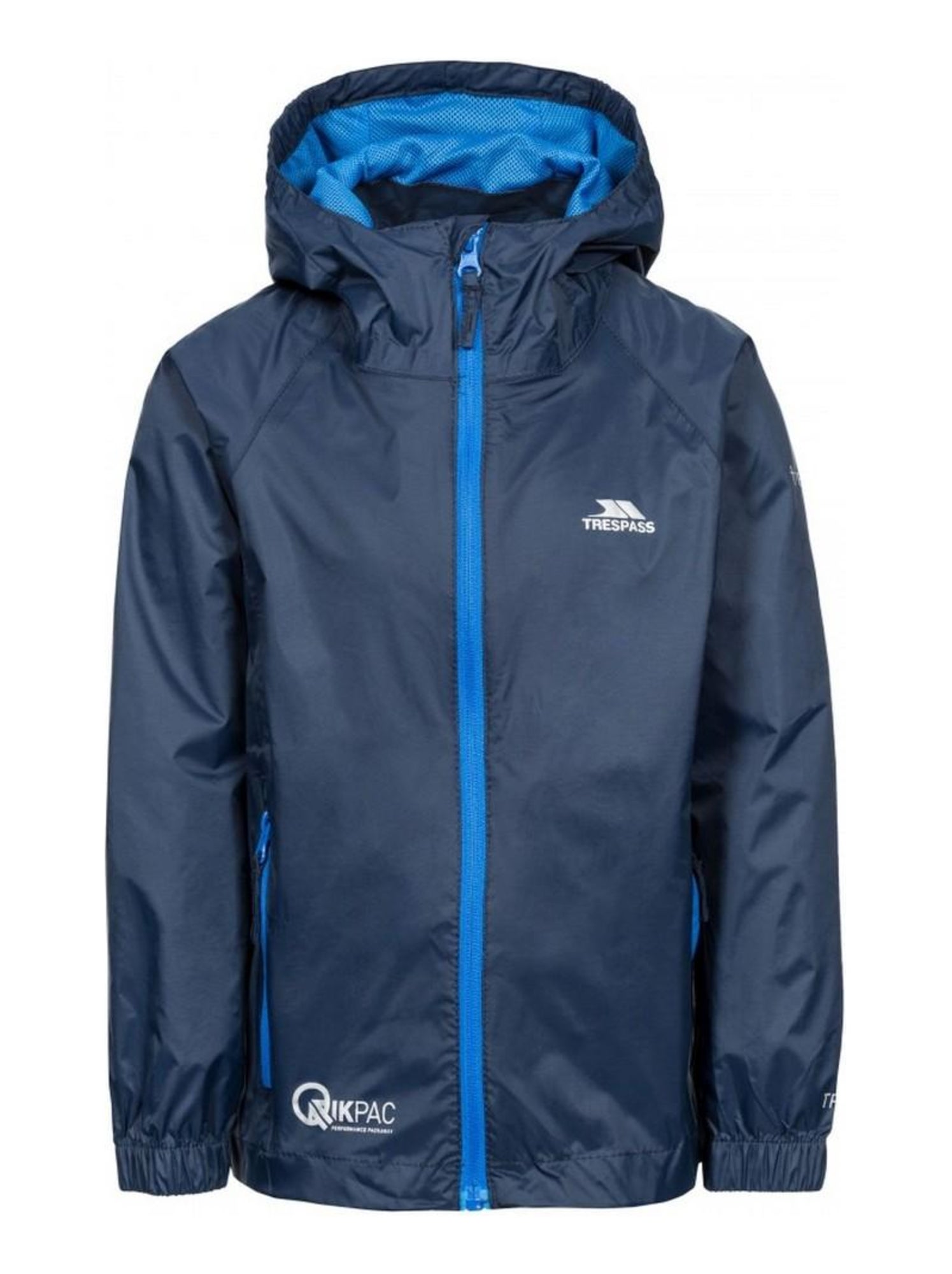 Intrusion Qikpac - Veste imperméable repliable unisexe - Bleu marine