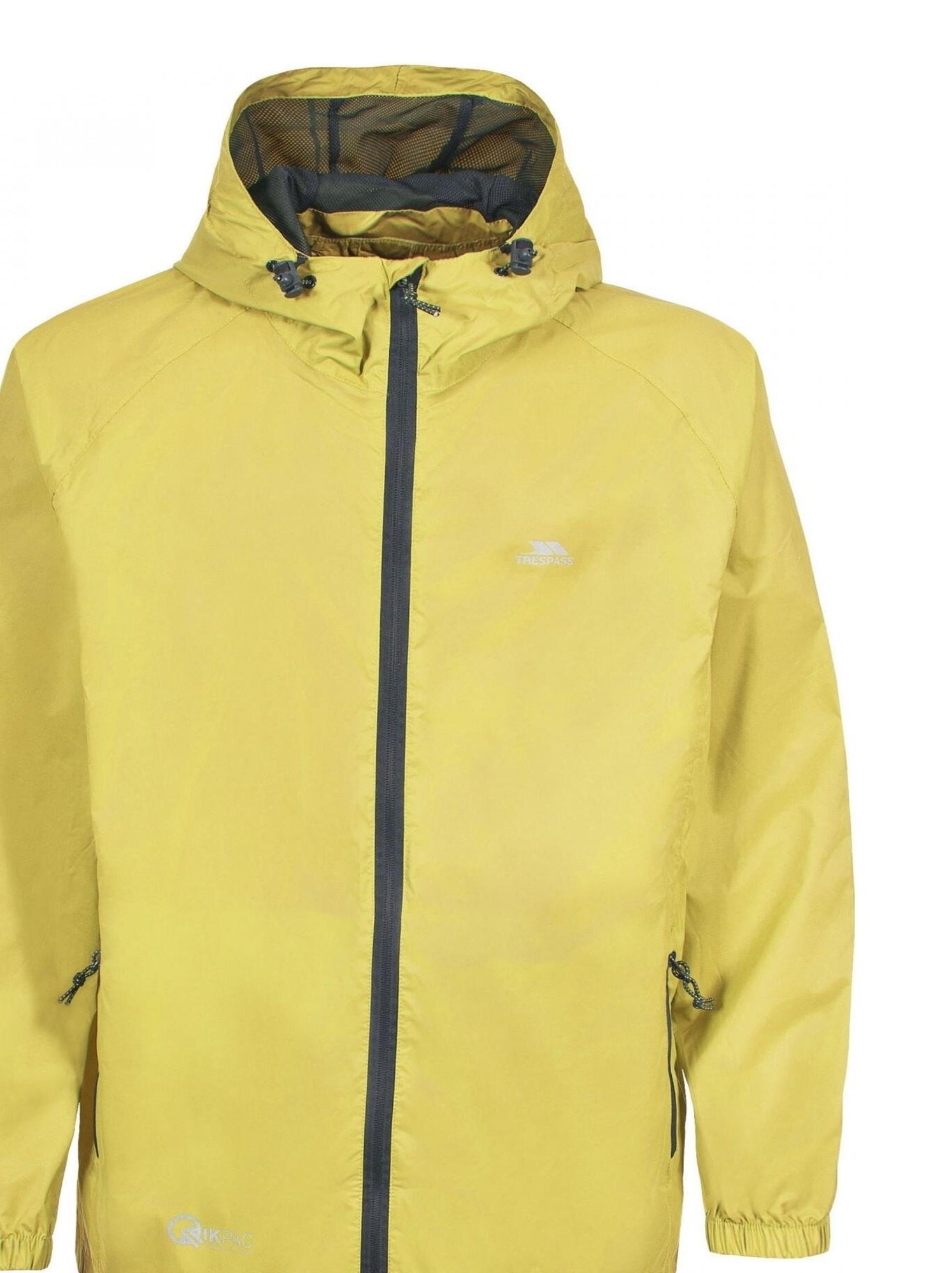 Intrusion Qikpac - Veste imperméable repliable unisexe - Jaune