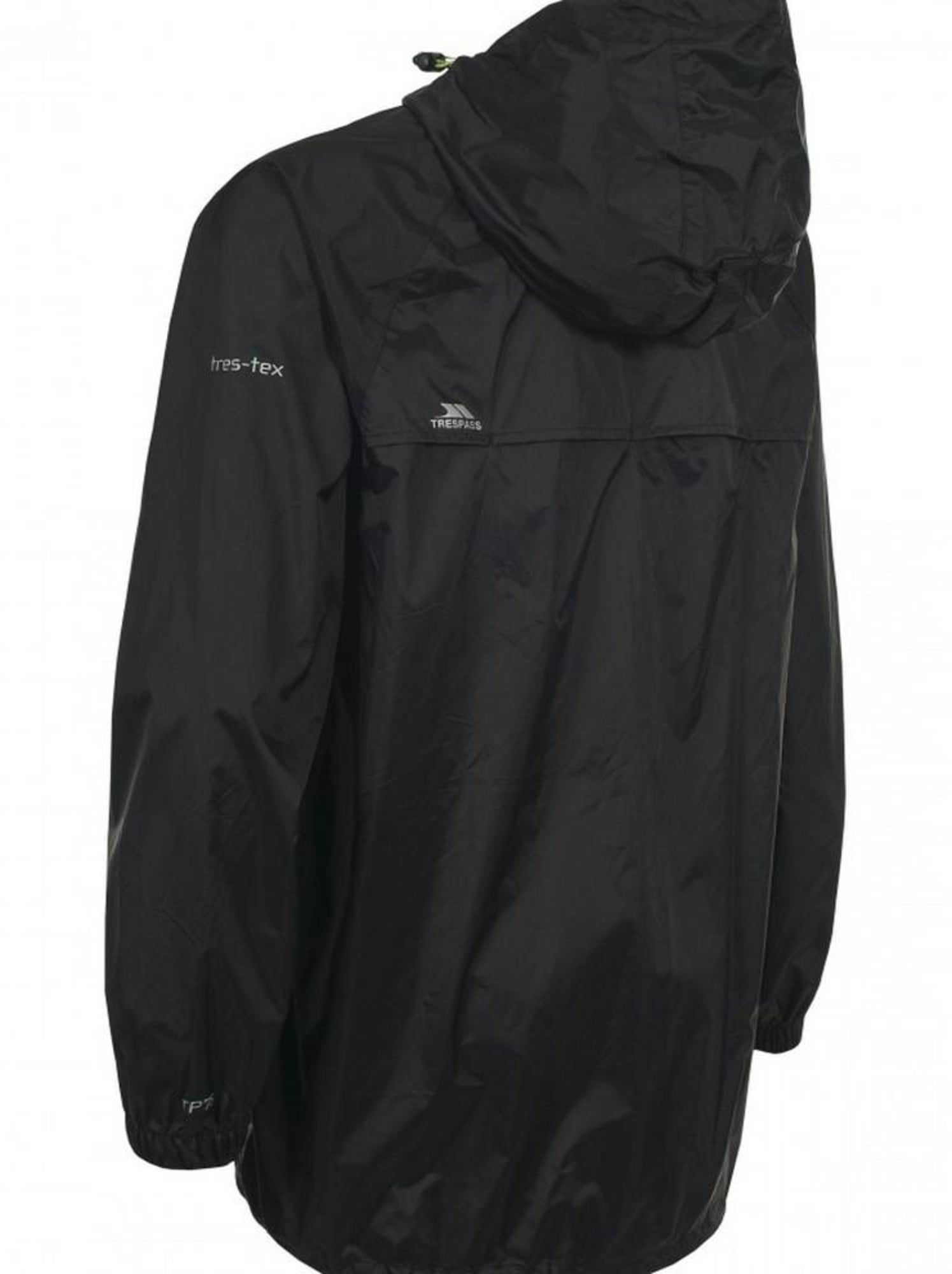 Intrusion Qikpac - Veste imperméable repliable unisexe - Noir