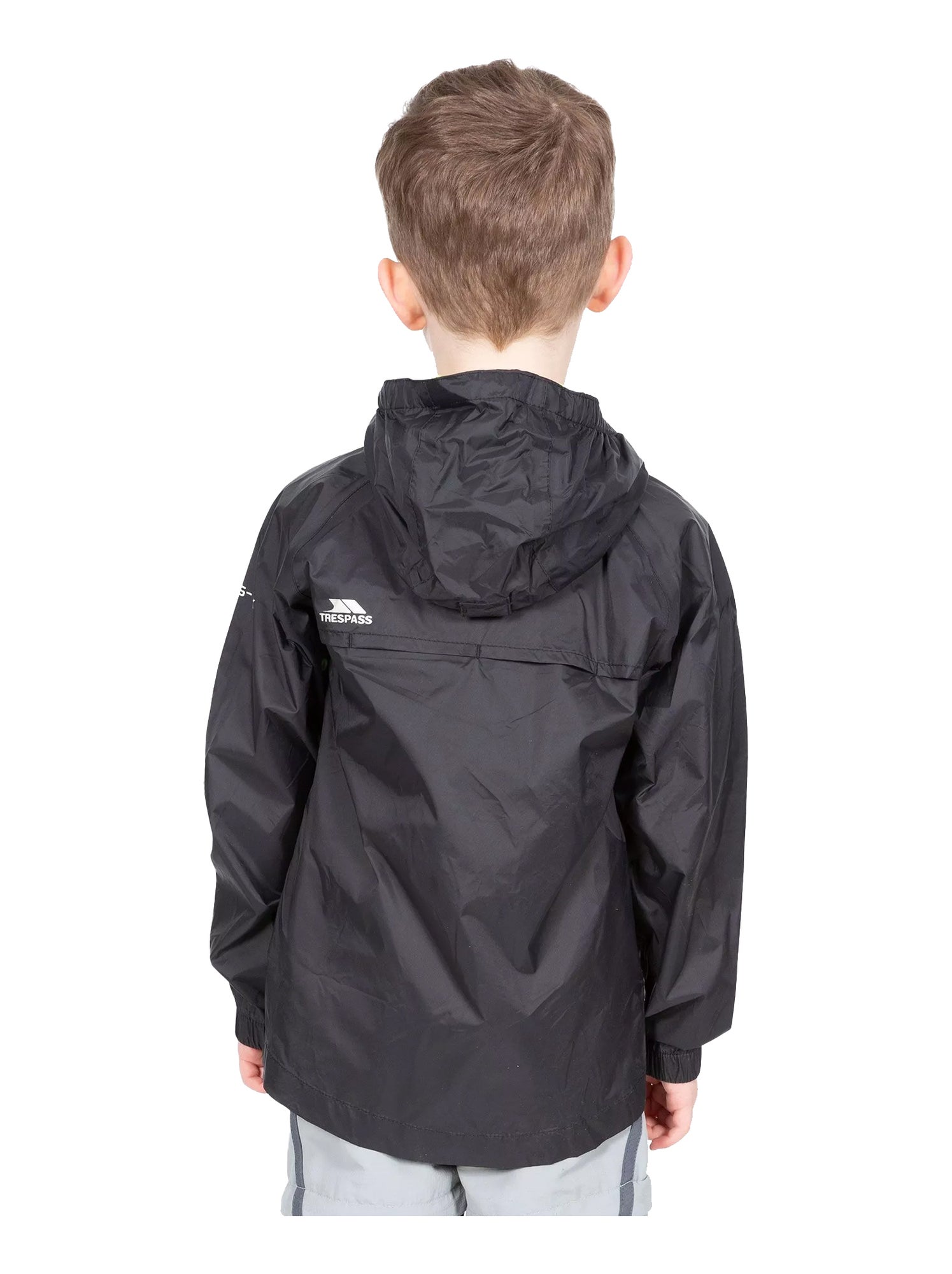 Intrusion Qikpac - Veste imperméable repliable unisexe - Noir