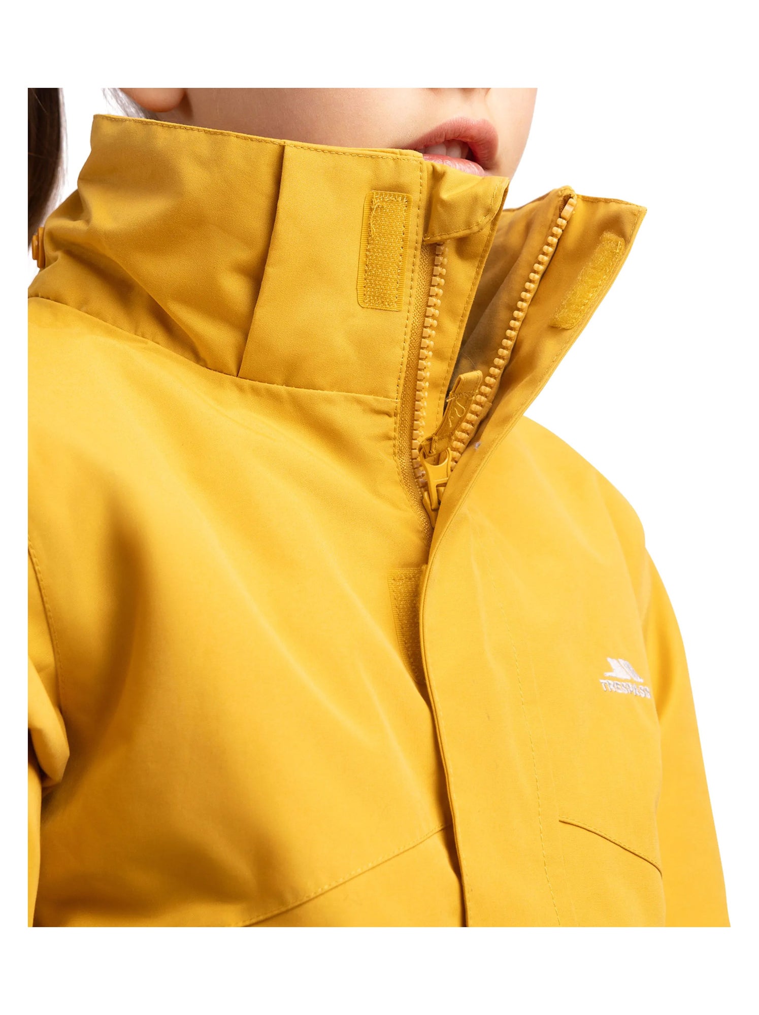 Intrusion - Veste imperméable WYALD - Jaune foncé